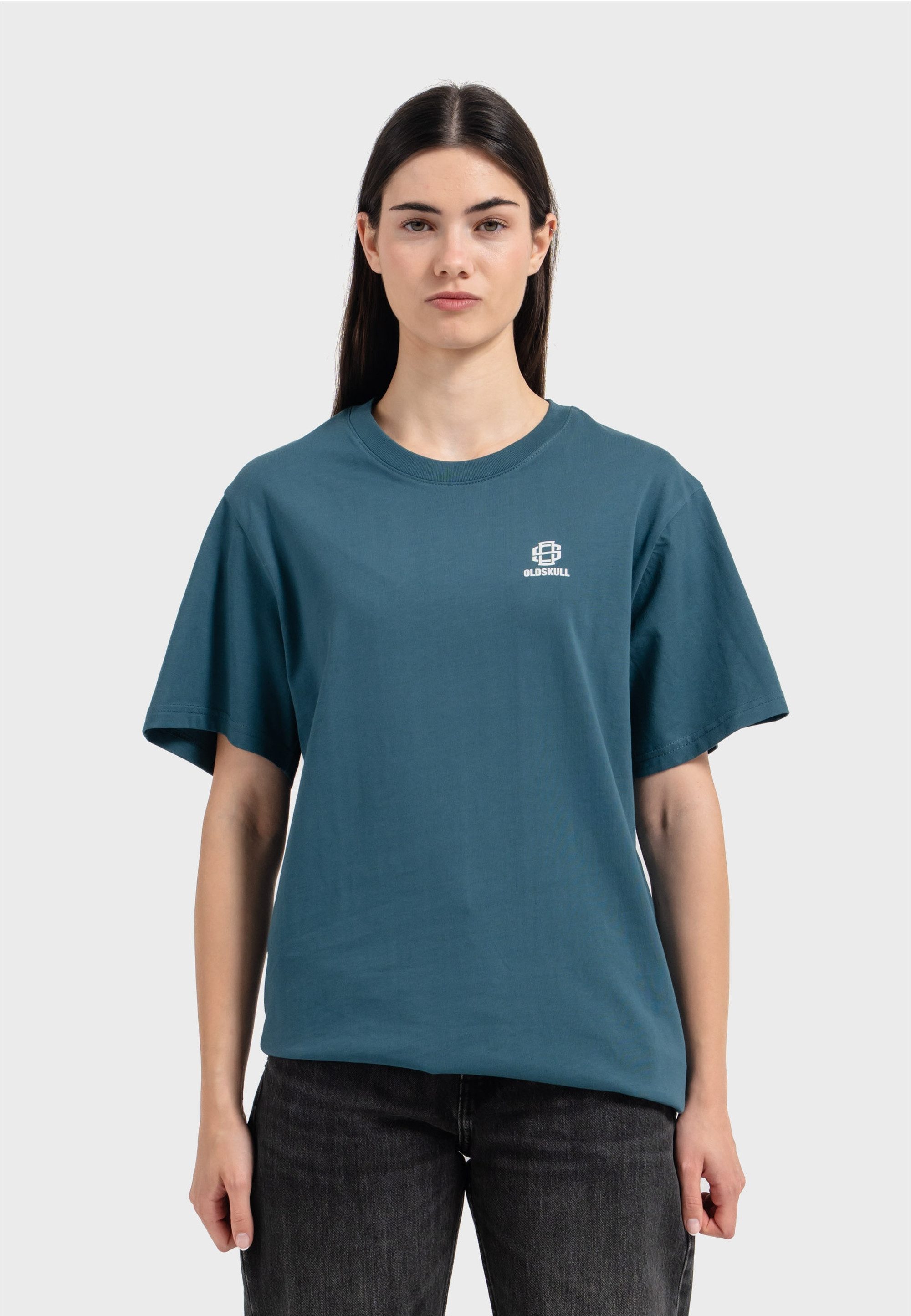 Oldskull T-Shirt Basic Oldskull 25 Logo unverkennbare Oldskull-Optik