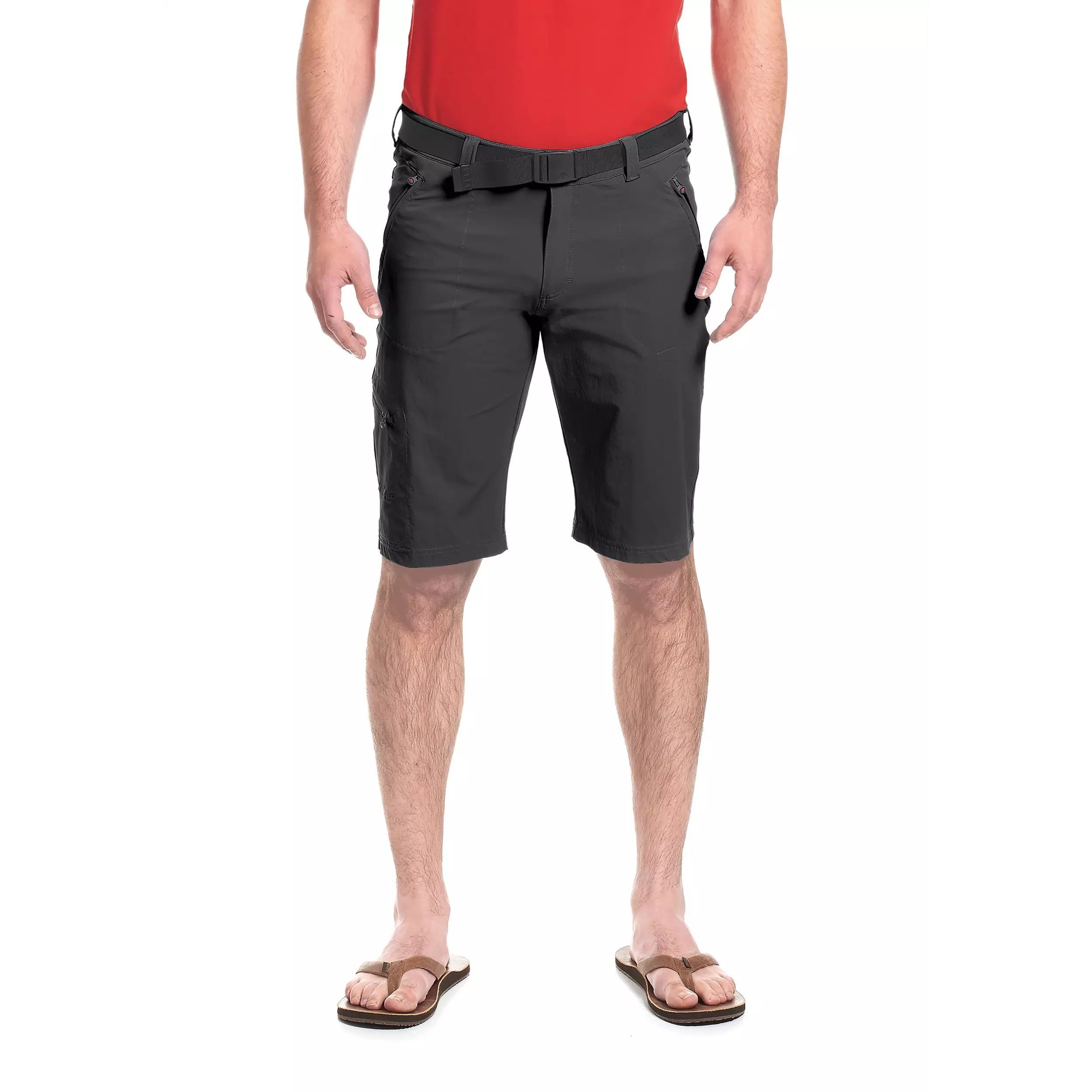 Maier Sports Trekkinghose Wanderhose Bermuda Nil kurz schwarz Herren günstig online kaufen