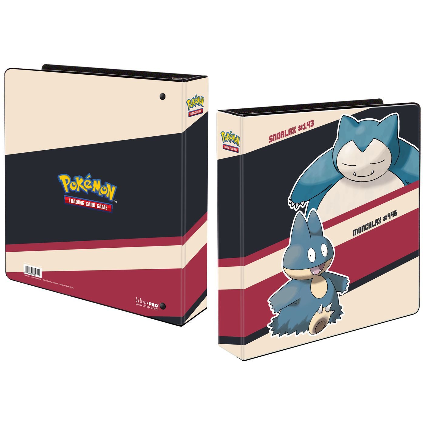 UltraPRO Sammelkarte PKM 2" Album - Snorlax - Ordner Ringalbum