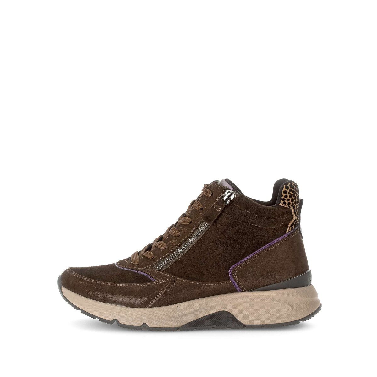 Gabor Sportliche Stiefelette Materialmix Leder Stiefelette günstig online kaufen