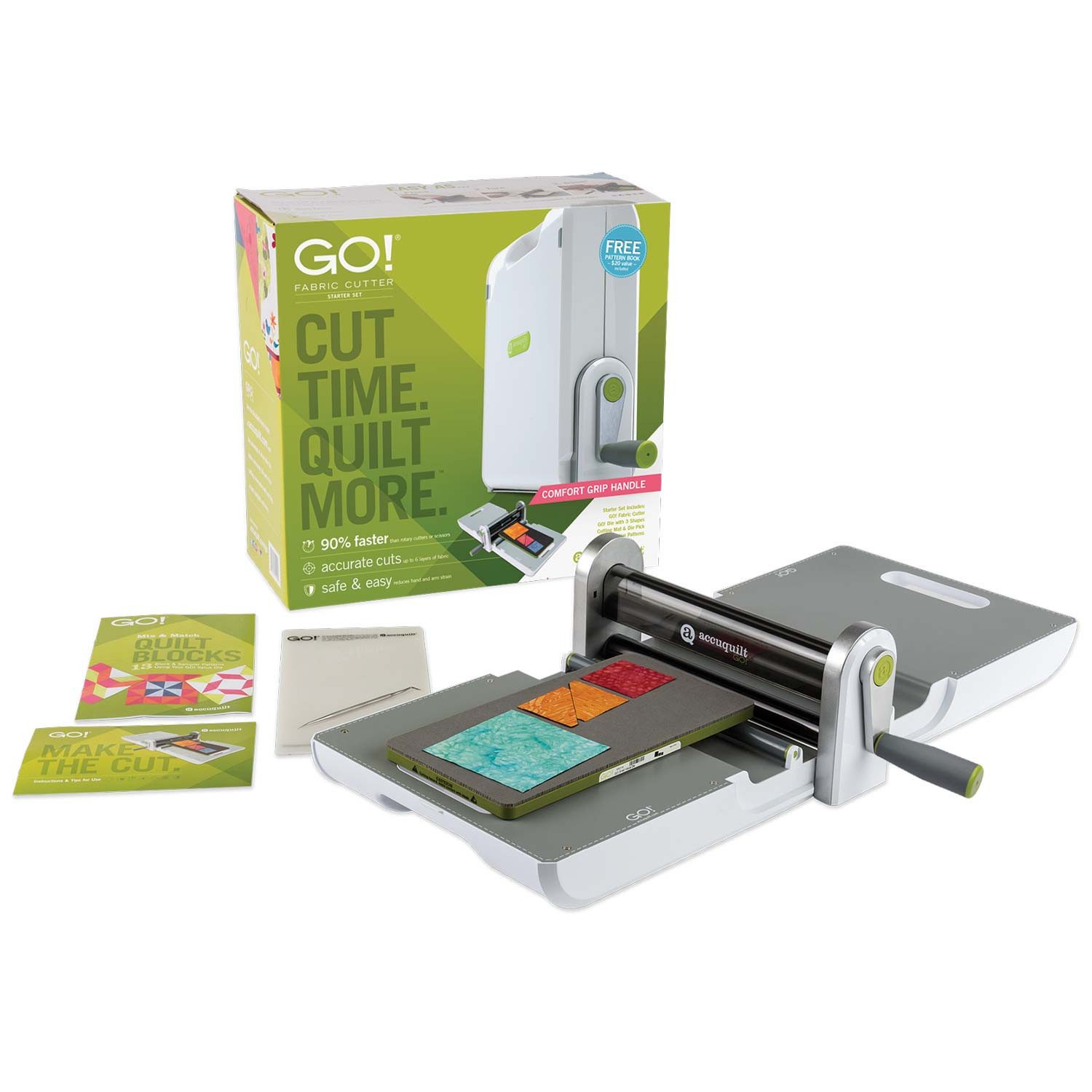AccuQuilt Motivstanzer Accuquilt GO! - Stoffschneidemaschine 55100