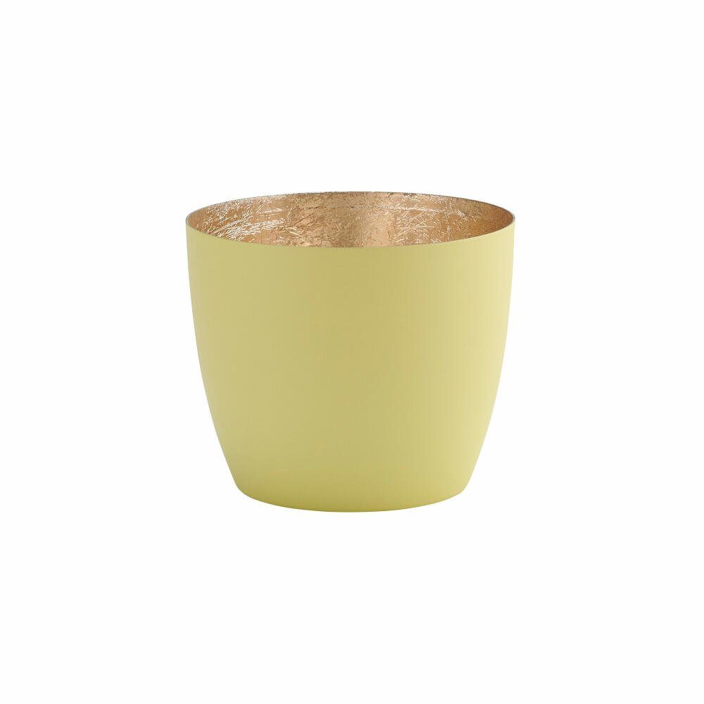 Giftcompany Windlicht Madras M Pastellgelb