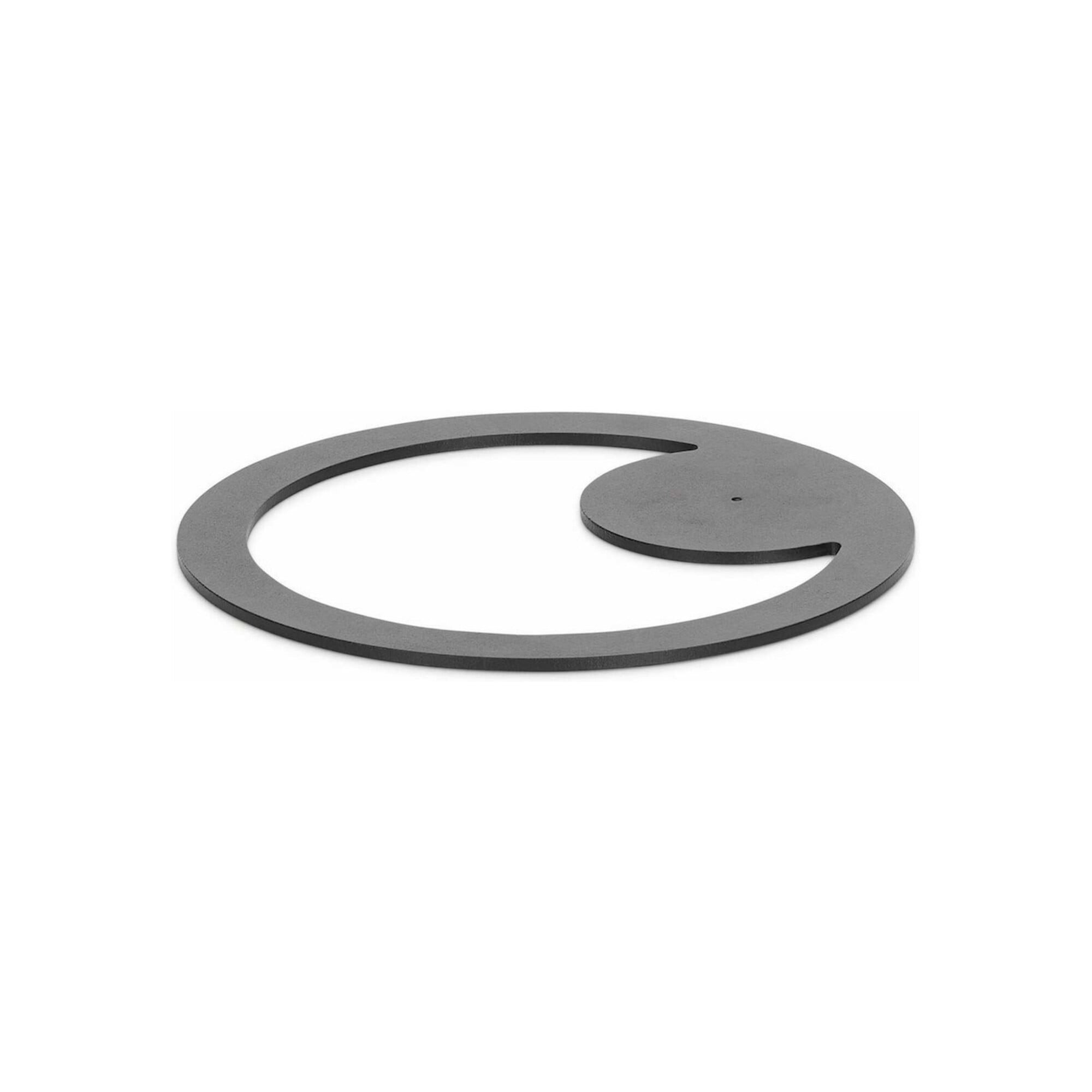 Bauer & Böcker Spannzange Standfuß L210xB170xH2mm pulverbeschichtet,schwarz BAUER BÖCKER