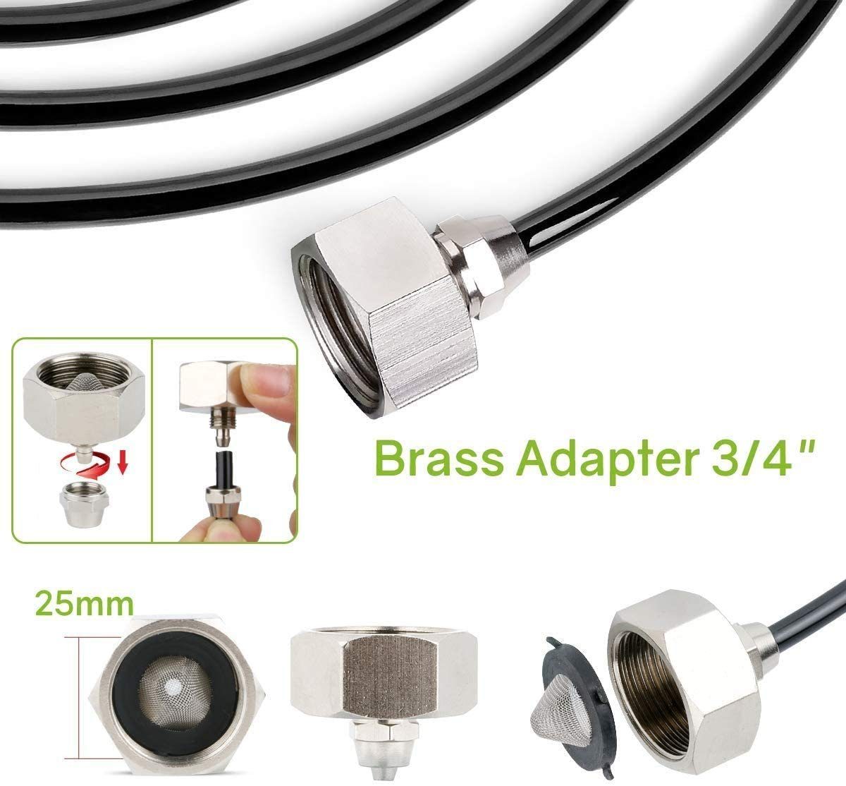 GOLDEN Bewässerungssystem GOLDEN Mikro-Bewässerungssystem zur Pflanzenbewässerung, (stück), fixieren DIY Bewässerungskit im Boden Tröpfchenbewässerung .