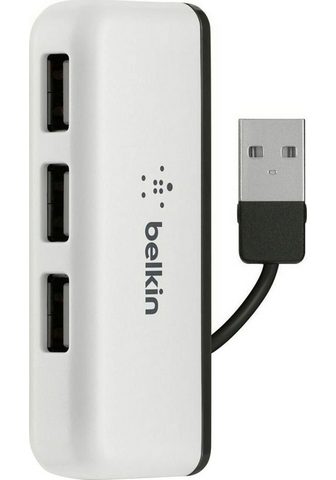 Belkin USB laikmena 2.0 4-PORT TRAVEL HUB USB...