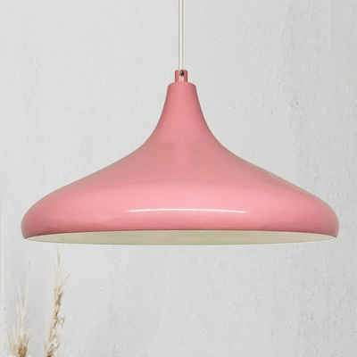 Bamyum Pendelleuchte Bamyum Pendelleuchte Durchmesser 35 cm E27 Metall Moderne Lampe, ohne Leuchtmittel