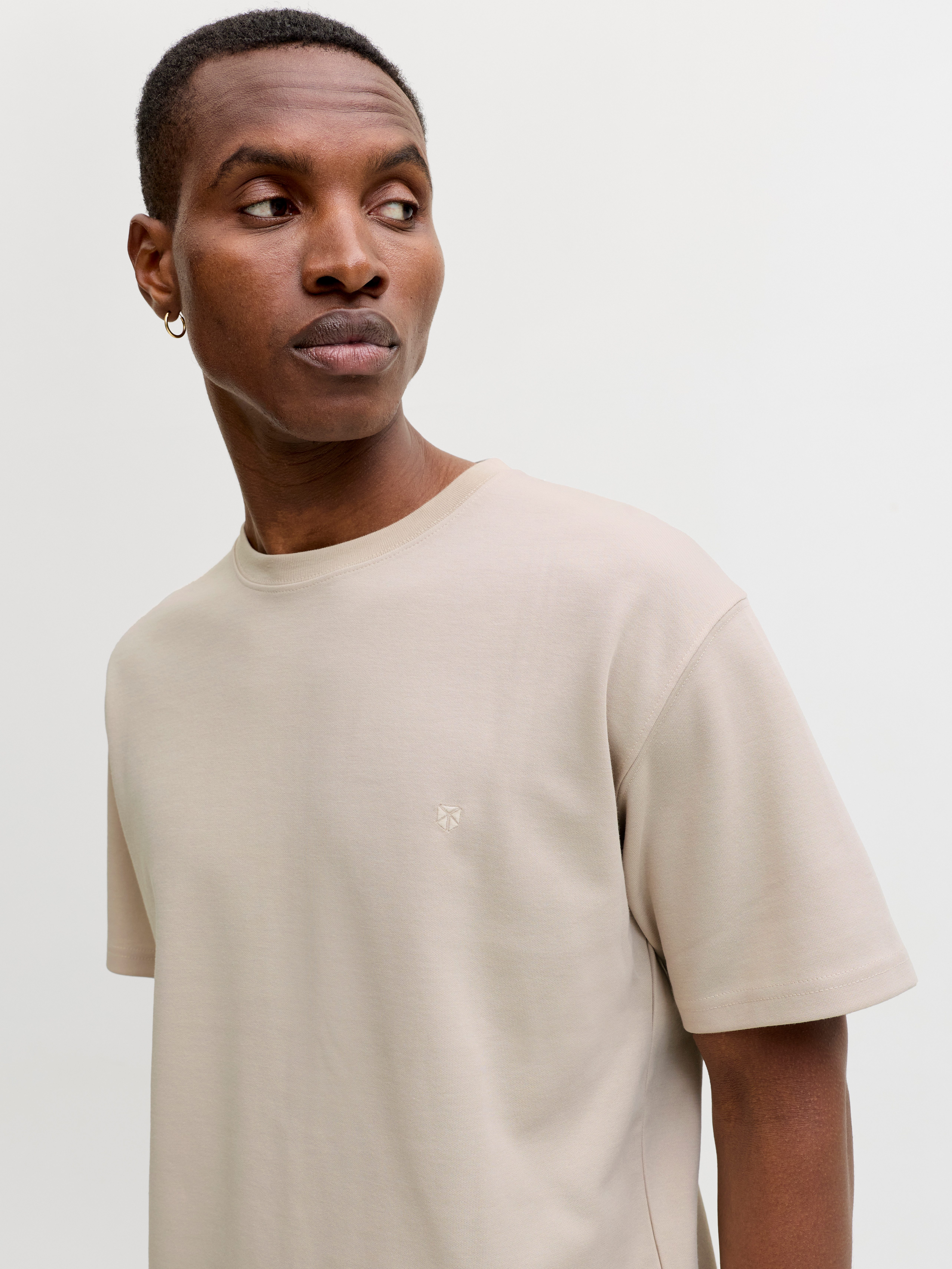 Jack & Jones Kurzarmshirt JPRBLAETHAN SS LOGO TEE SN Materialmix, regular f günstig online kaufen
