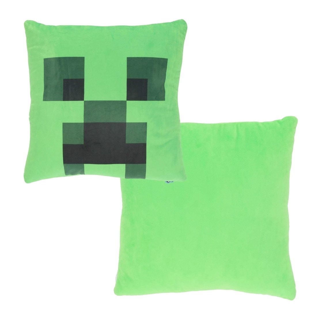 Minecraft Dekokissen Minecraft Gamer Creeper Kissen Dekokissen 40x40 cm