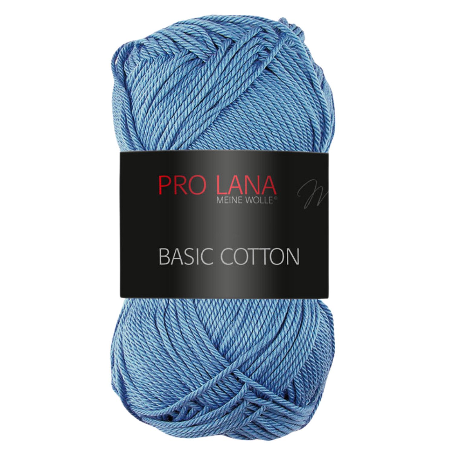 Pro Lana Pro Lana BASIC COTTON Baumwollgarn 50 g Häkelwolle, 125 m (Perfektes Baumwoll-Garn für leichte Pullover, Mützen und Accessoires), 50 g