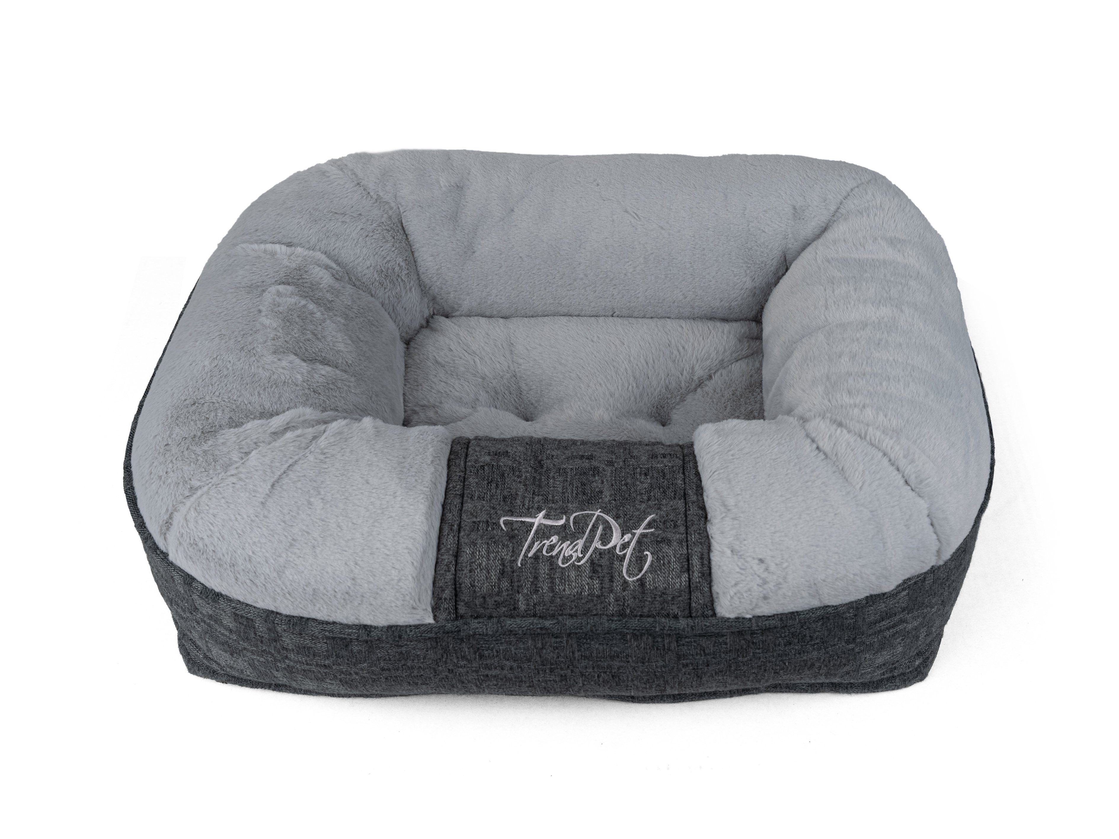 TrendPet Tierbett Hundebett "LunaLounge" Grau, 100% Polyester, in3 Größen e günstig online kaufen