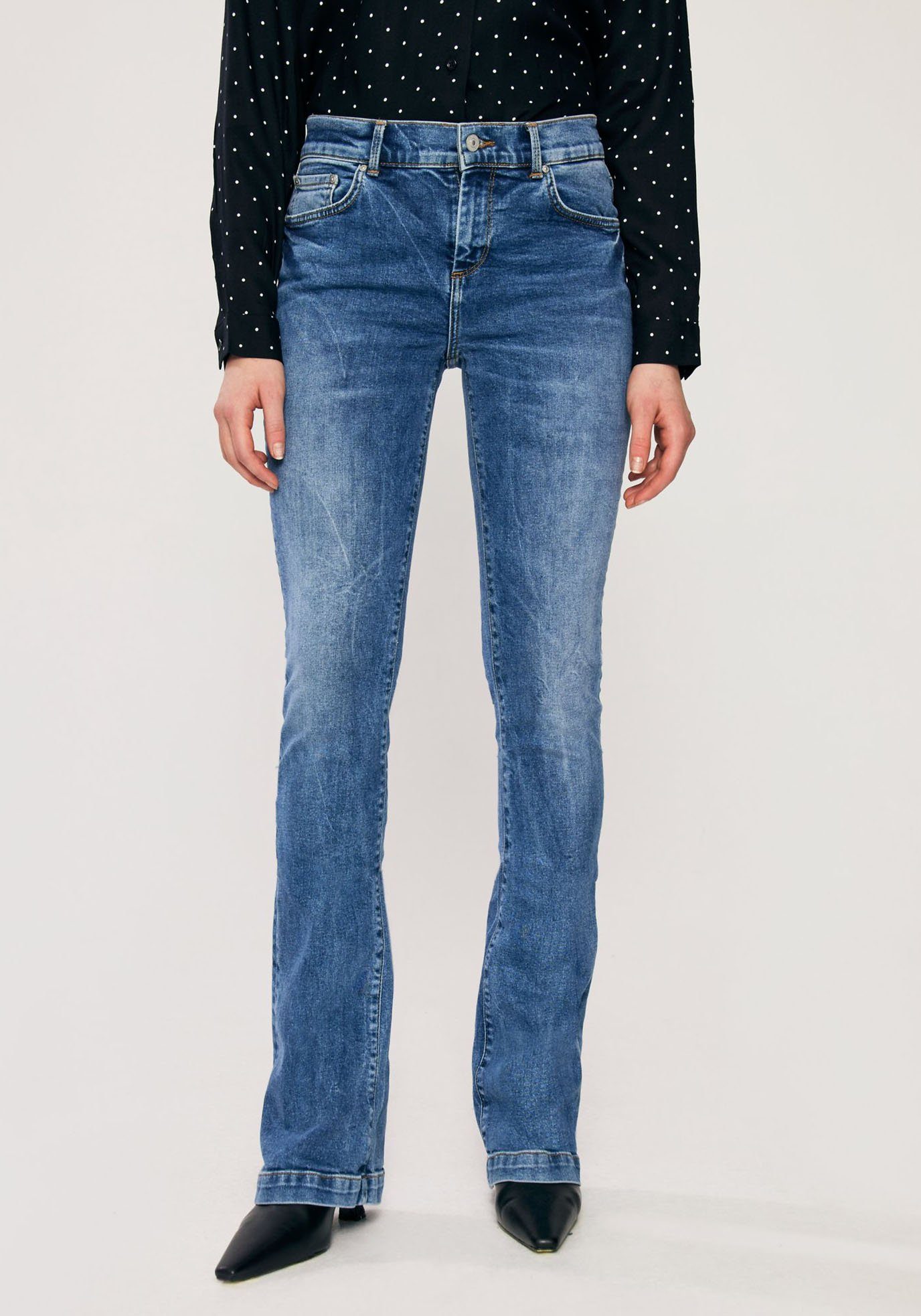 LTB Bootcut-Jeans Fallon in 5-Pocket-Form