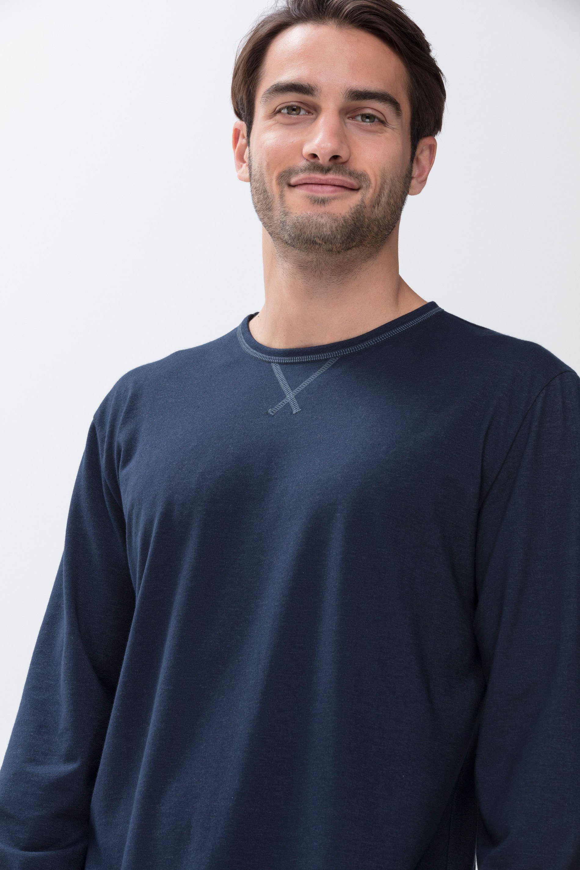 Mey Langarmshirt Mey male Longsleeve Serie Zzzleepwear uni (1-tlg)