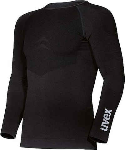 Uvex Funktionsshirt UVEX Funktionsshirt Herren langarm Wolle (Merino) Gr. M/L (1-tlg) mit Wolle (Merino)