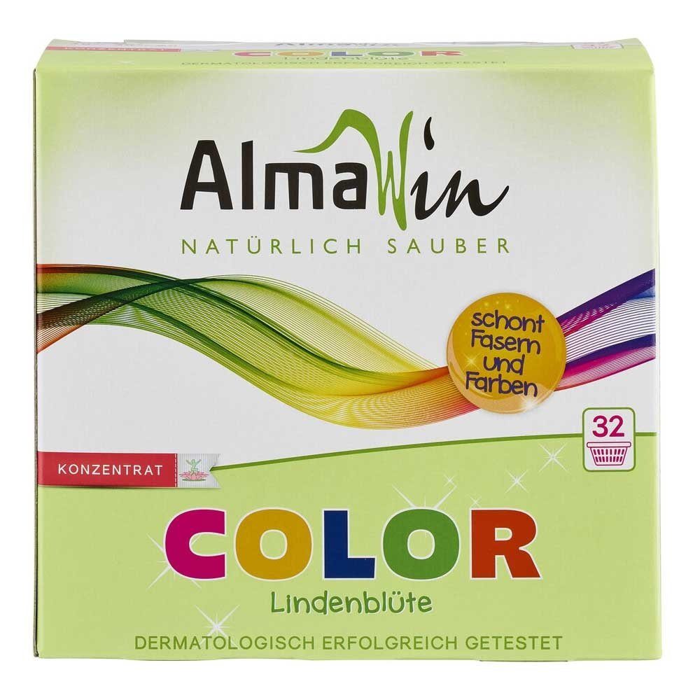 Waschpulver - Color Lindenblüte Colorwaschmittel Almawin 1Kg