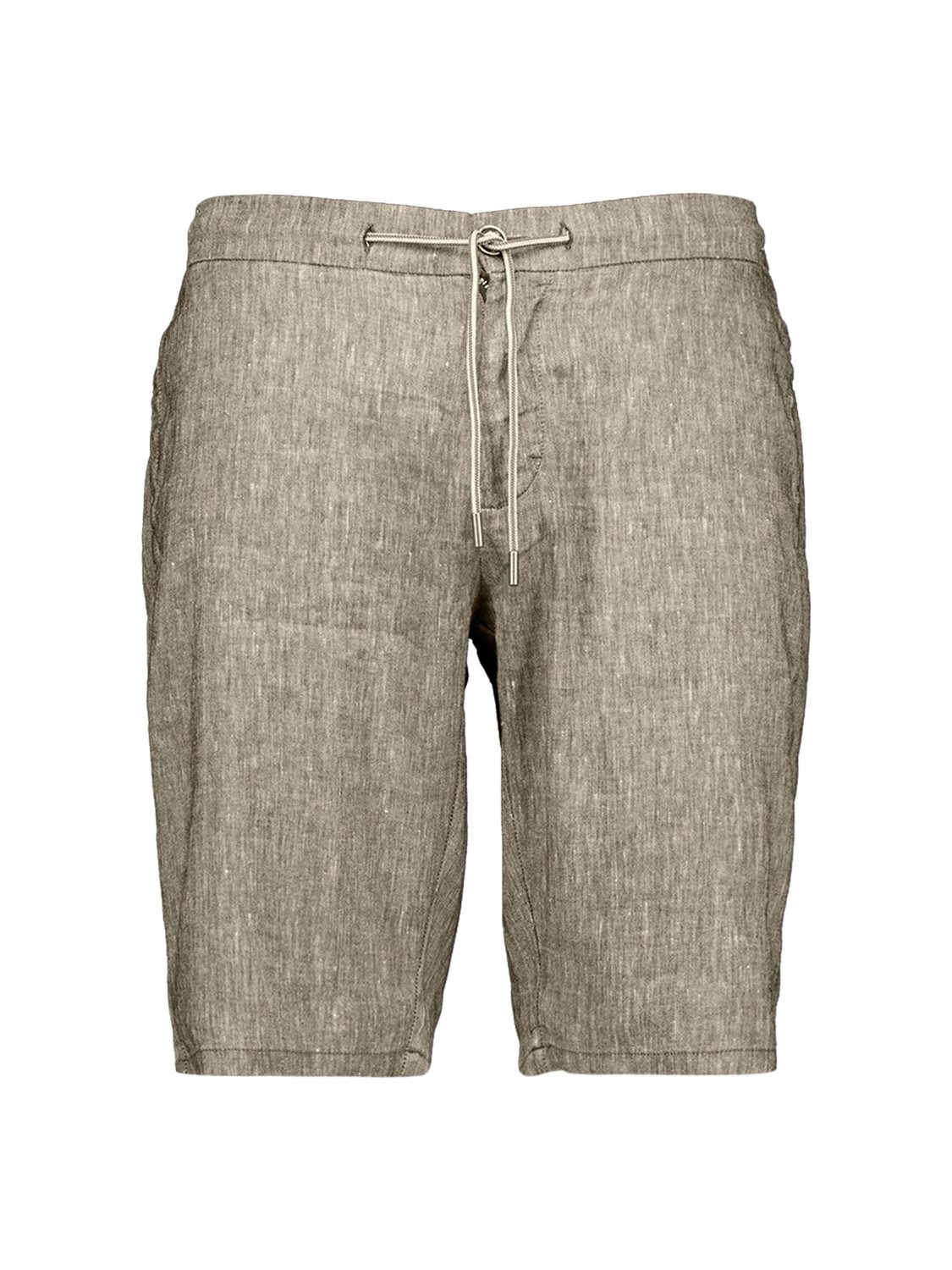 Shorts Short Chino With Linen - Herren Shorts - Leinen Shorts
