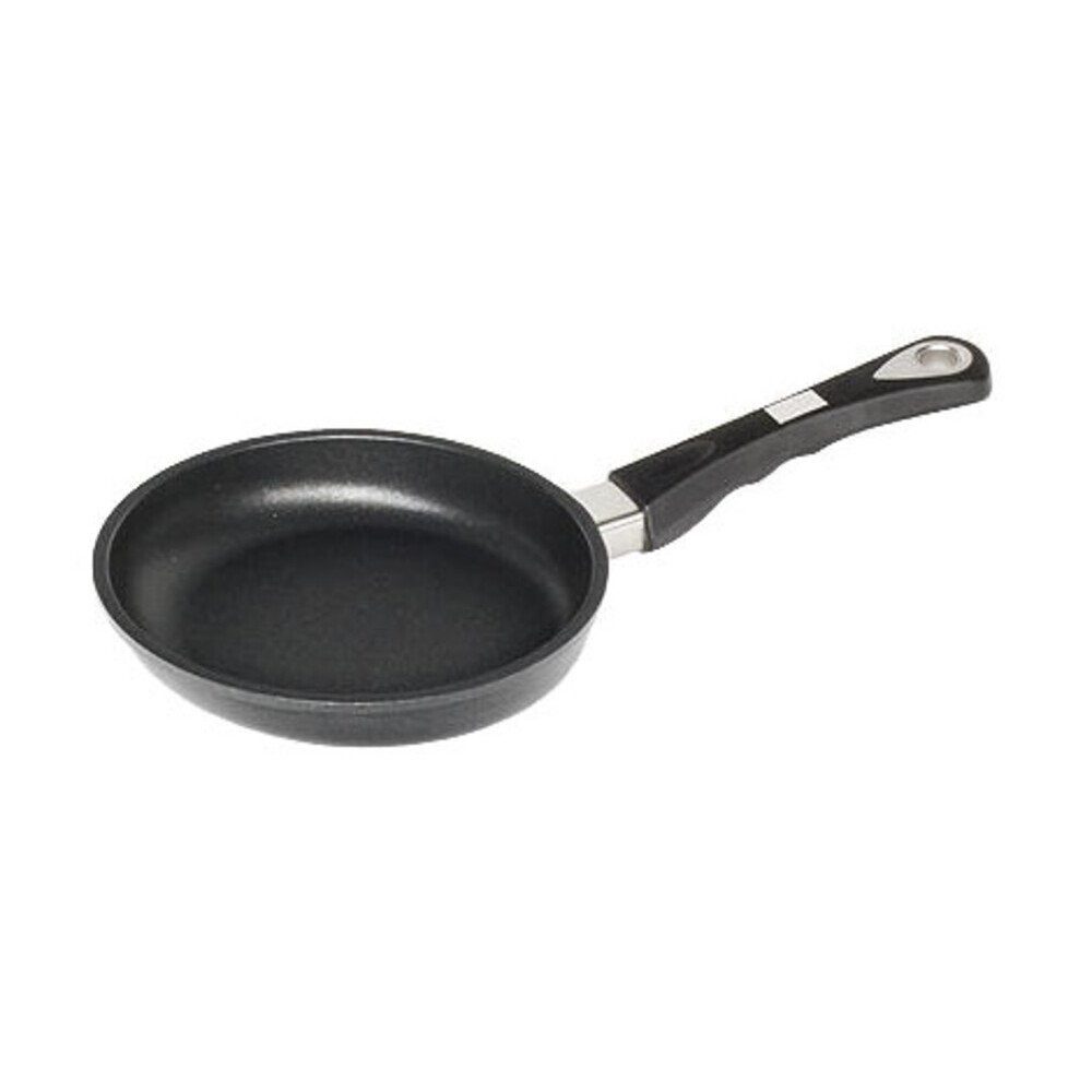 AMT-Gastroguss Bratpfanne Bratpfanne 20cm flach beschichtet H=4cm nicht induktionsfähig, (1-tlg), Bratpfanne, Ø20cm, Aluminiumguss