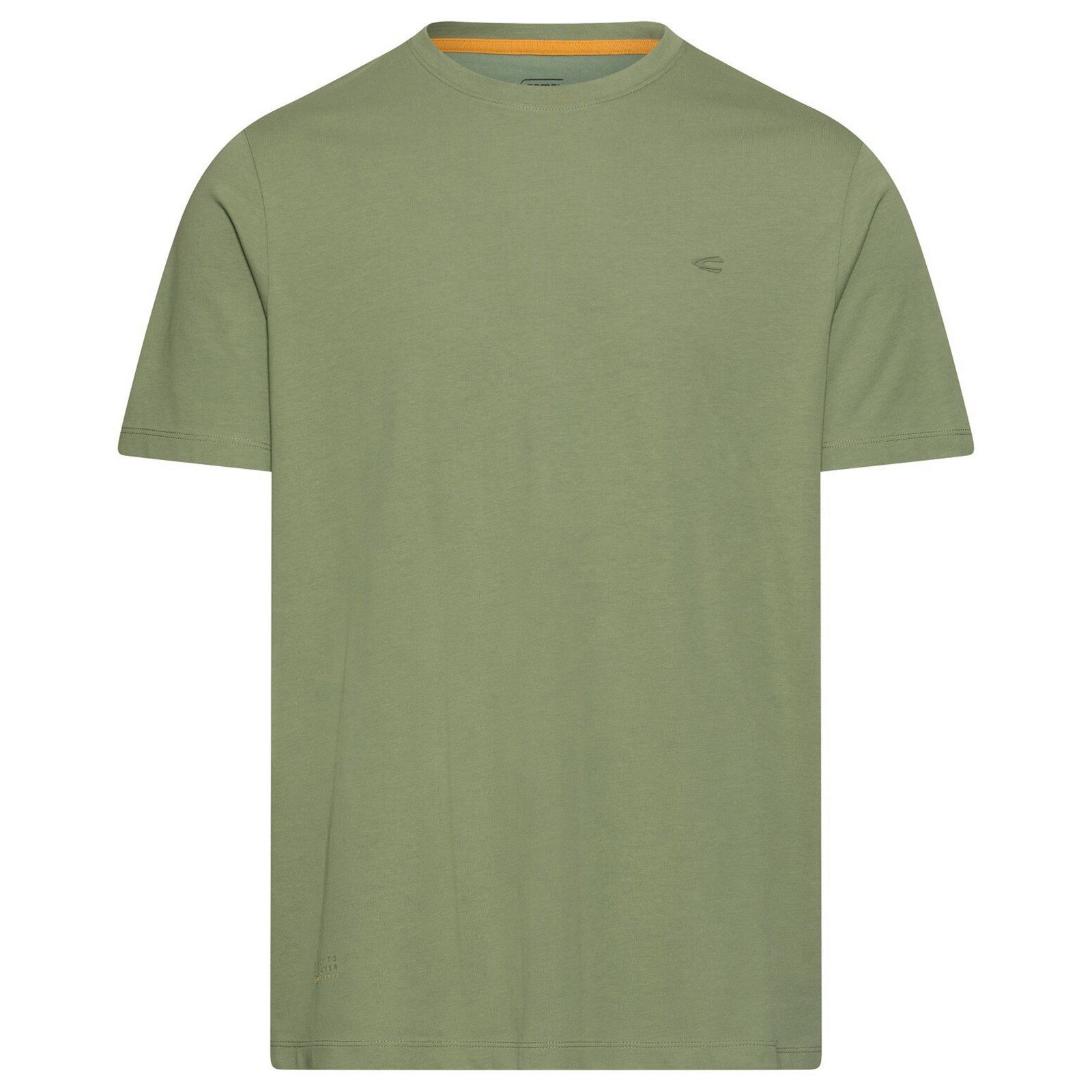 camel active Rundhalsshirt Camel Active Übergrößen Stretch-T-Shirt salbeigrün