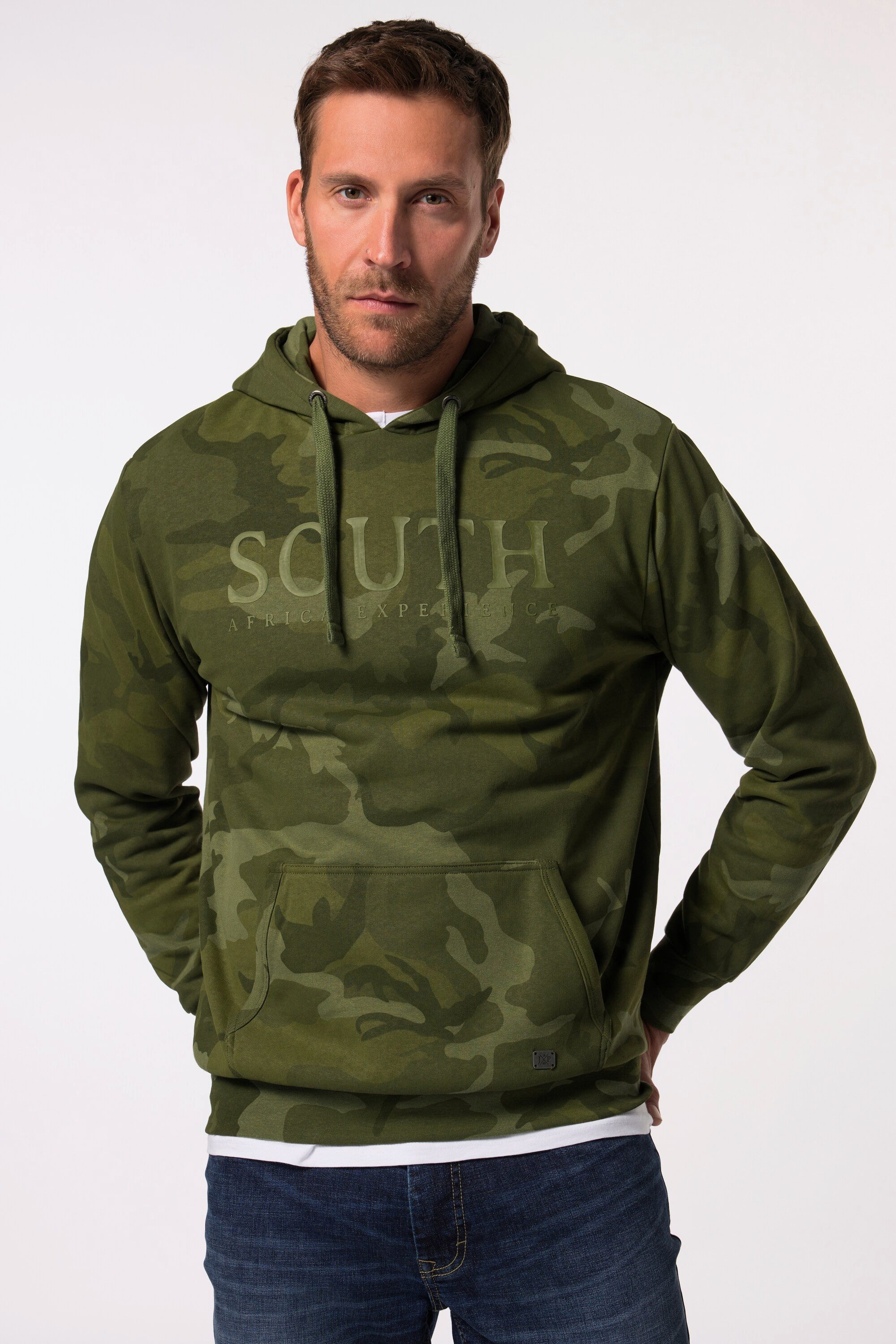 JP1880 Sweatshirt Hoodie Sweat Camouflage Kapuze