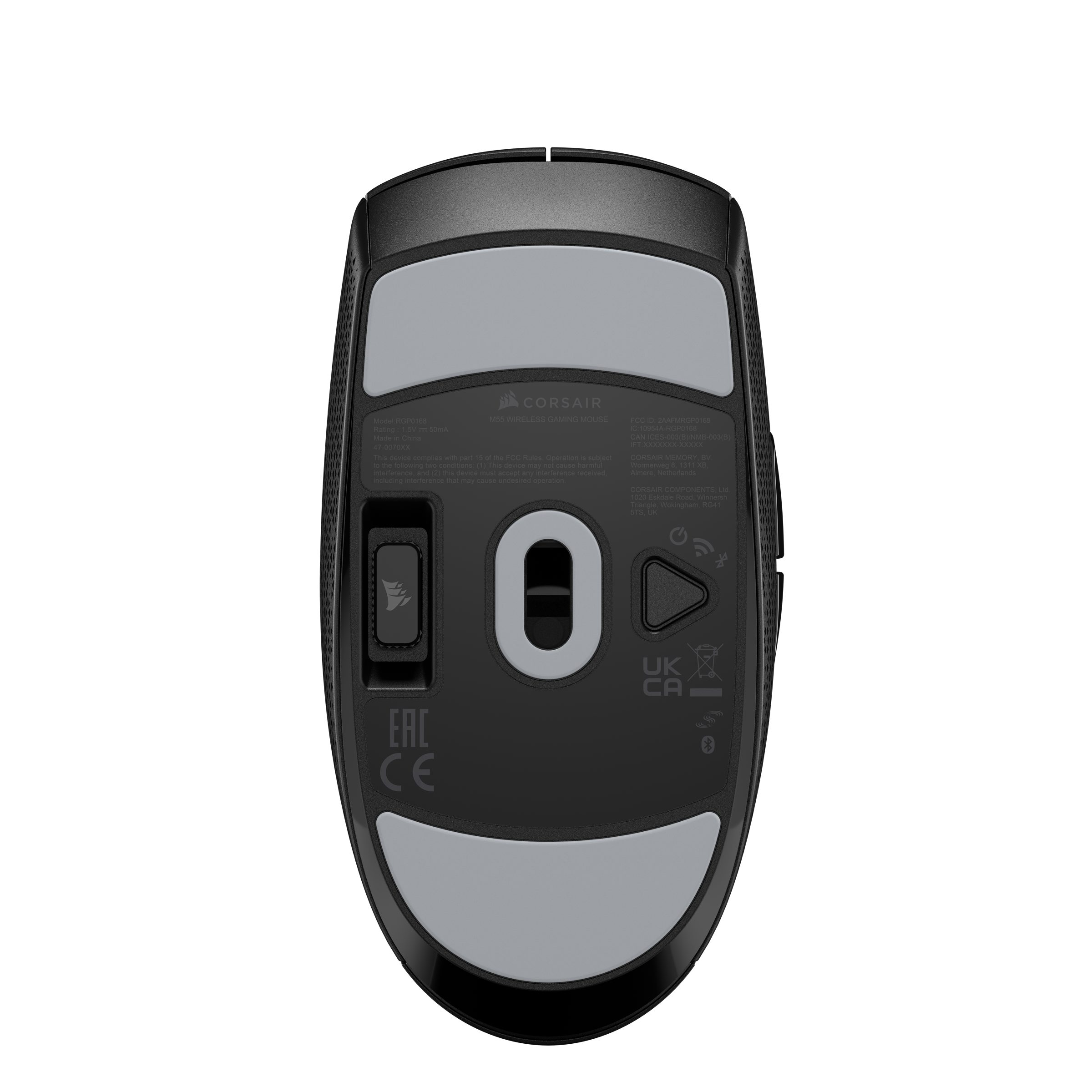 Corsair M55 WIRELESS Gaming-Maus (Bluetooth, Funk)
