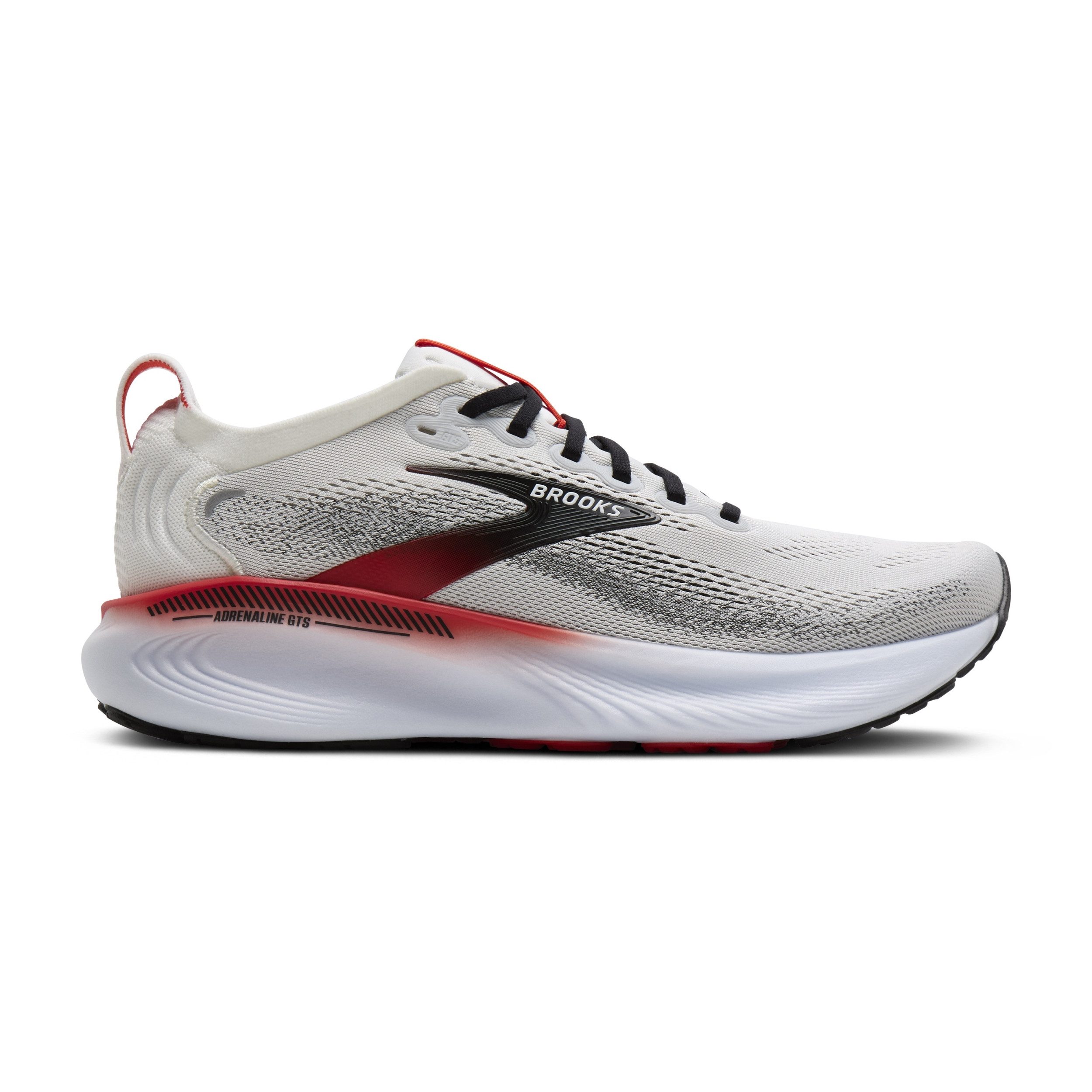 Brooks Adrenaline GTS 25 White/Black/Red Laufschuh