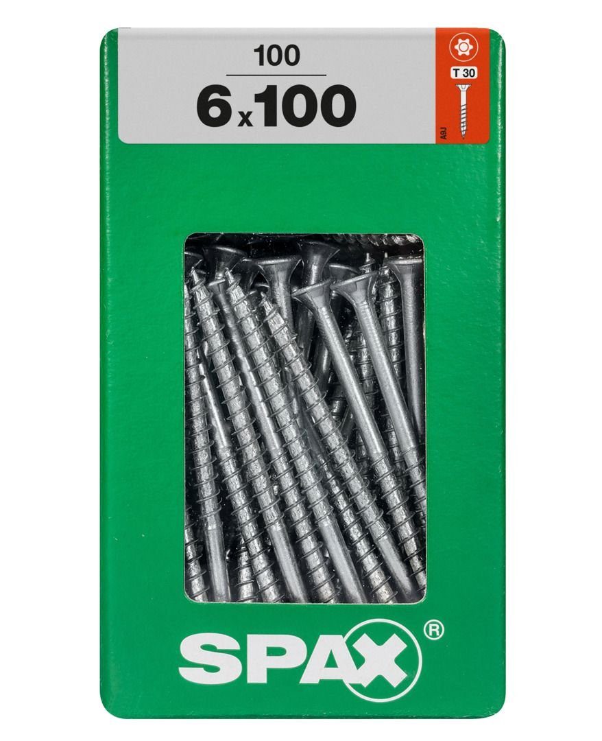 SPAX Holzbauschraube Spax TX x 100 - Universalschrauben 30 100 mm 6.0