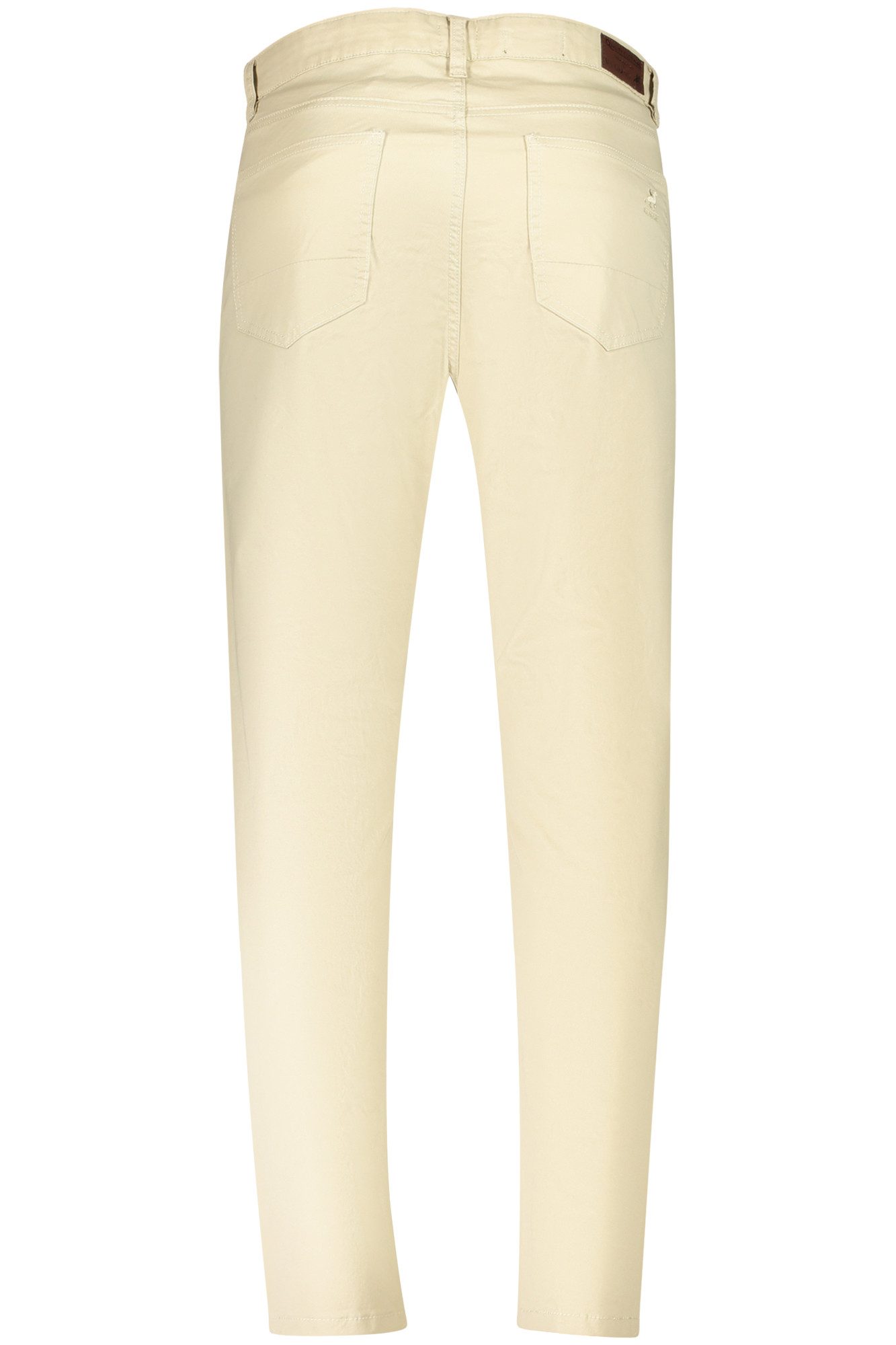 U.S. Polo 5-Pocket-Hose Herren Beinhose Beige mit 5 Taschen, Knopf, Reißverschluss & Logo