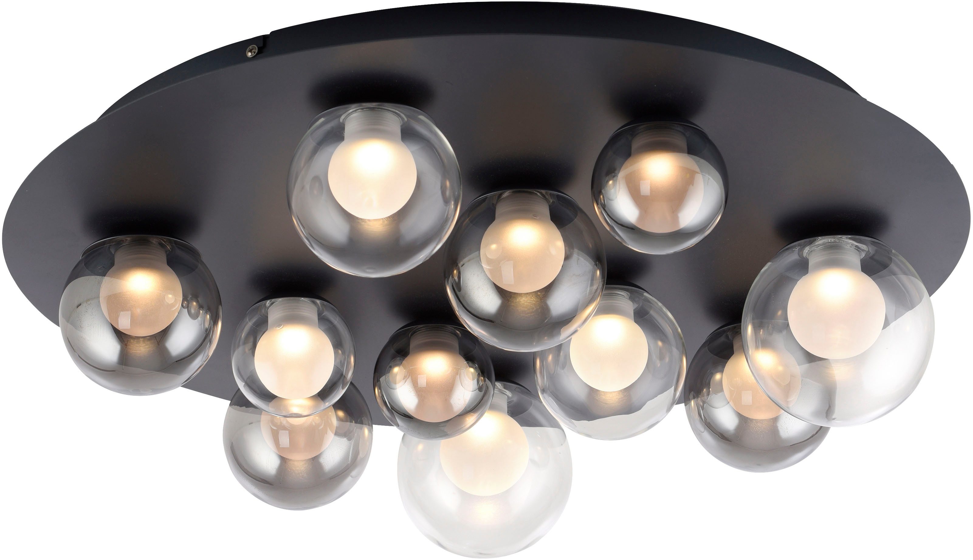Neuhaus PURE LED Deckenleuchte PURE Popup, CCT - über Fernbedienung, LED fest integriert, warmweiß - kaltweiß, Stufenloses dimmen, CCT, Fernbedienung, Memoryfunktion