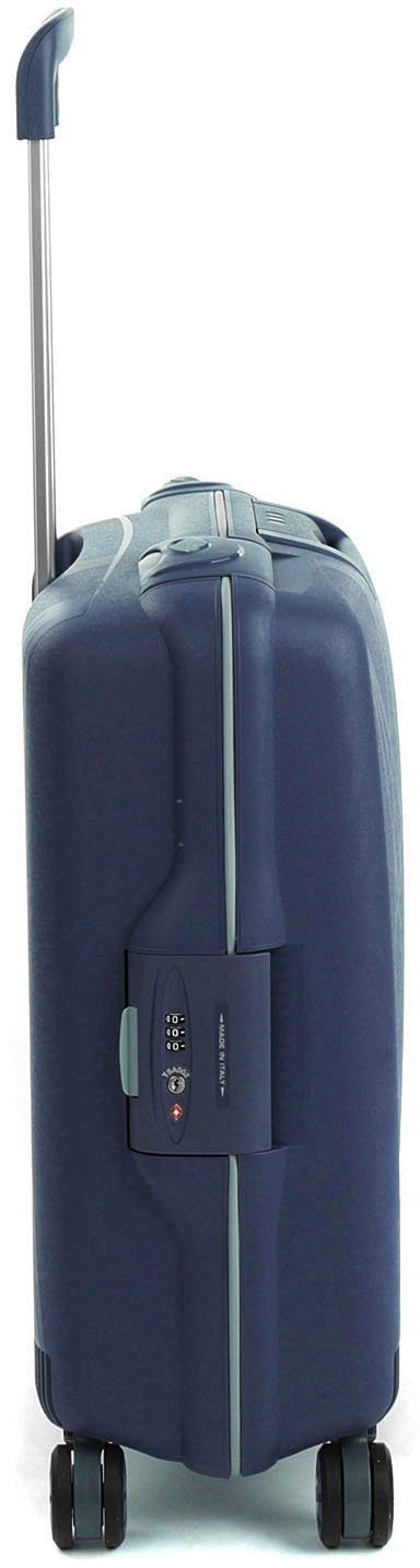 RONCATO 55 4 Light Carry-on, Rollen Hartschalen-Trolley cm, navy blau,