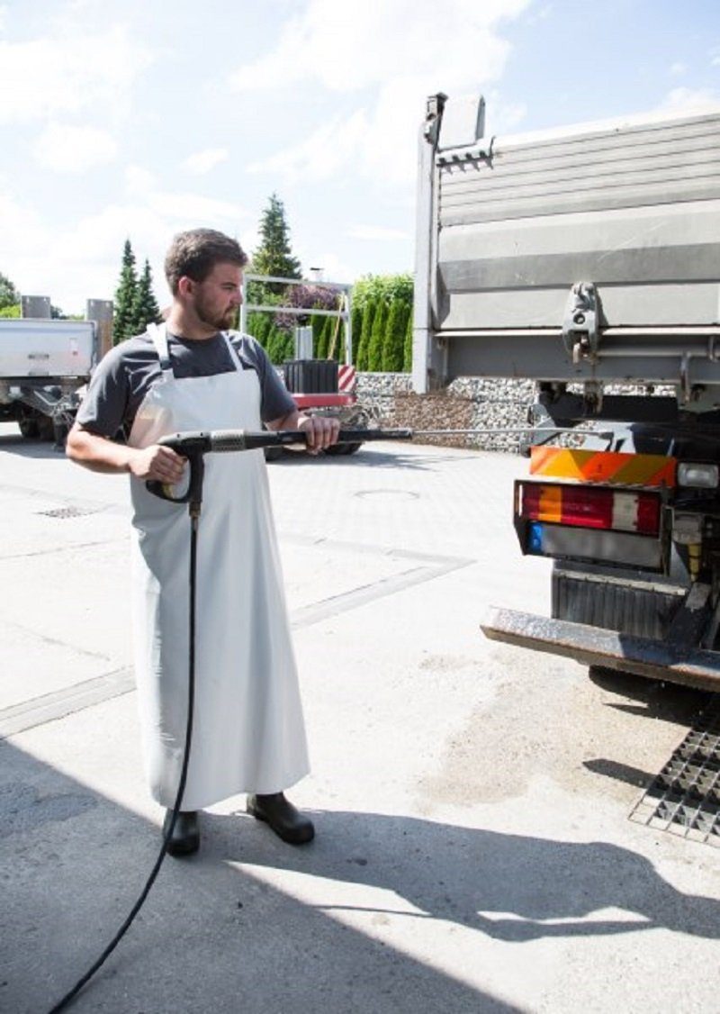 Kerbl Umhängeschürze Melkschürze und Waschschürze weiß günstig online kaufen