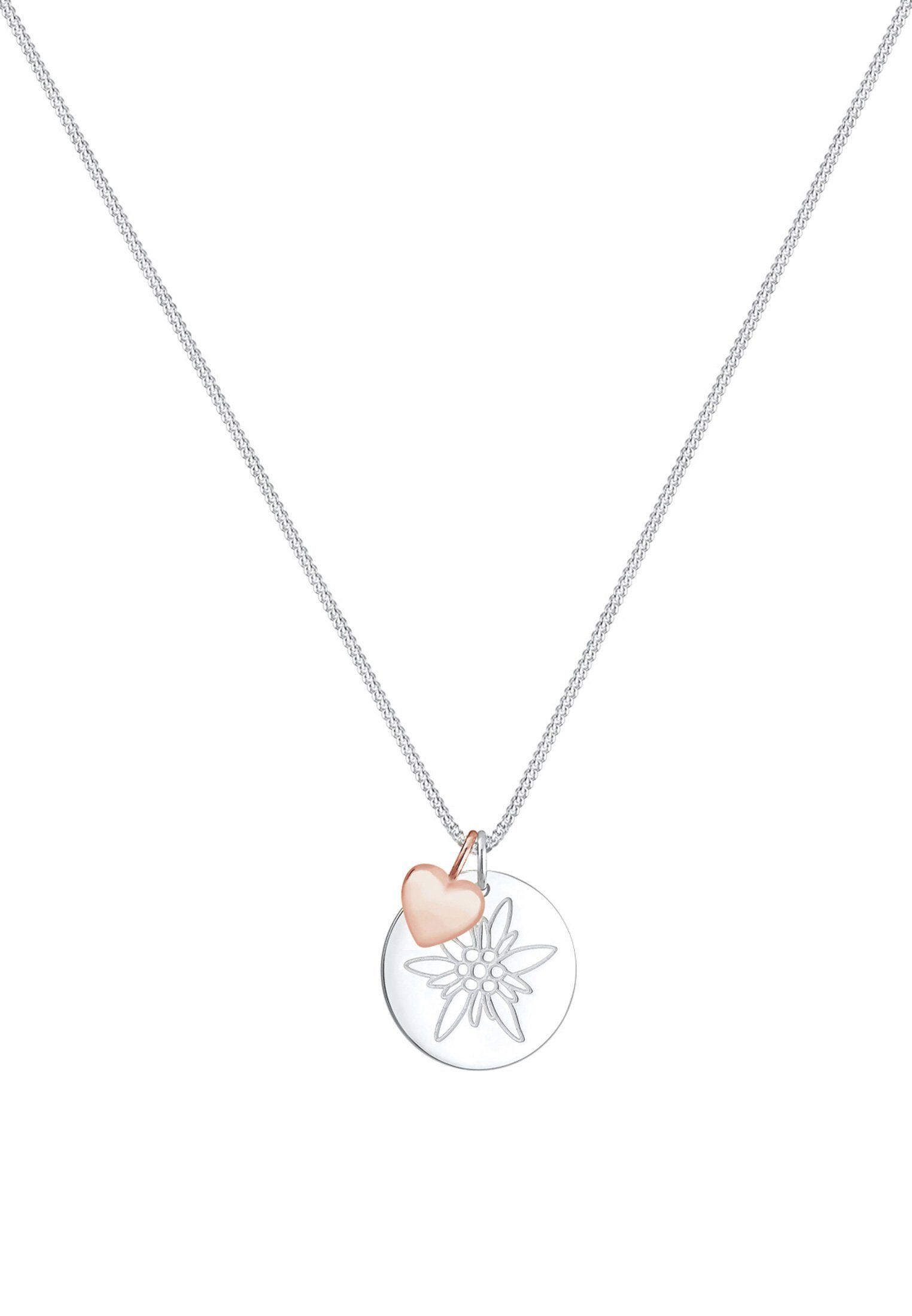 Elli Kette mit Anhänger Edelweiss Herz günstig online kaufen