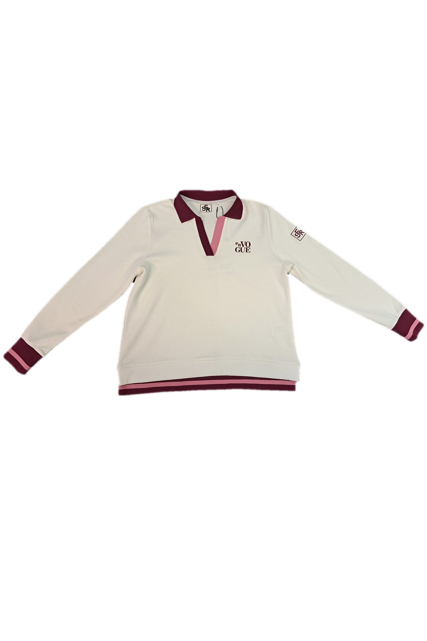 SER Sweatshirt Overshirt, College Style W6260625 auch in großen Größen