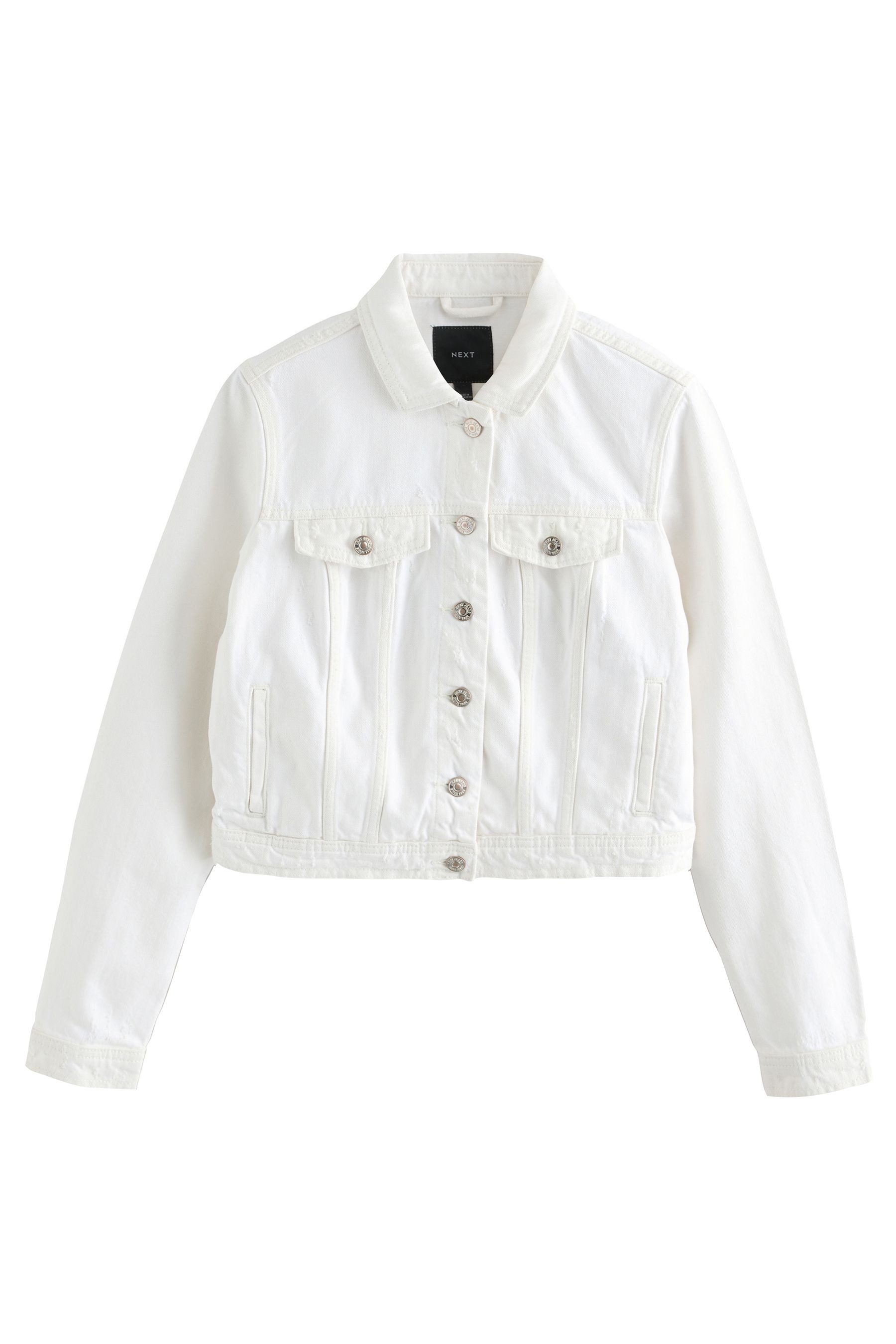 Next Jeansjacke Trucker-Jeansjacke für eine größere günstig online kaufen