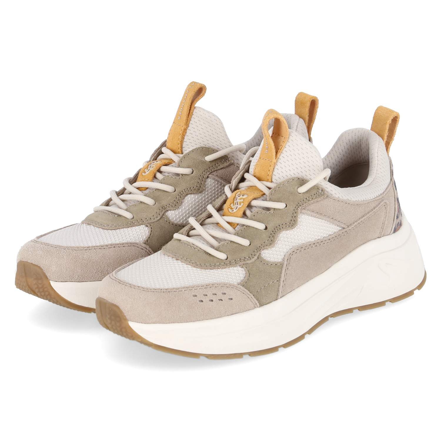 Salamander Salamander F31ARO601469-5282 Damen Leder & Textil beige Schnürschuh