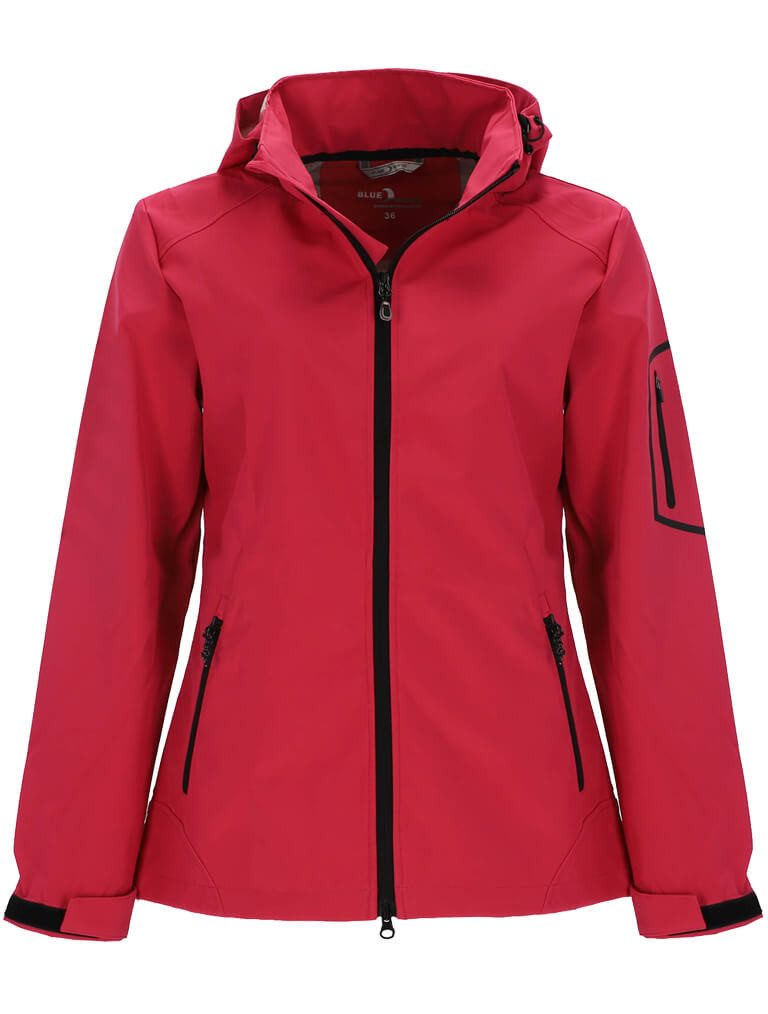 Blue Wave Softshelljacke Damen Outdoor-Jacke Louisa mit Kapuze - winddicht günstig online kaufen