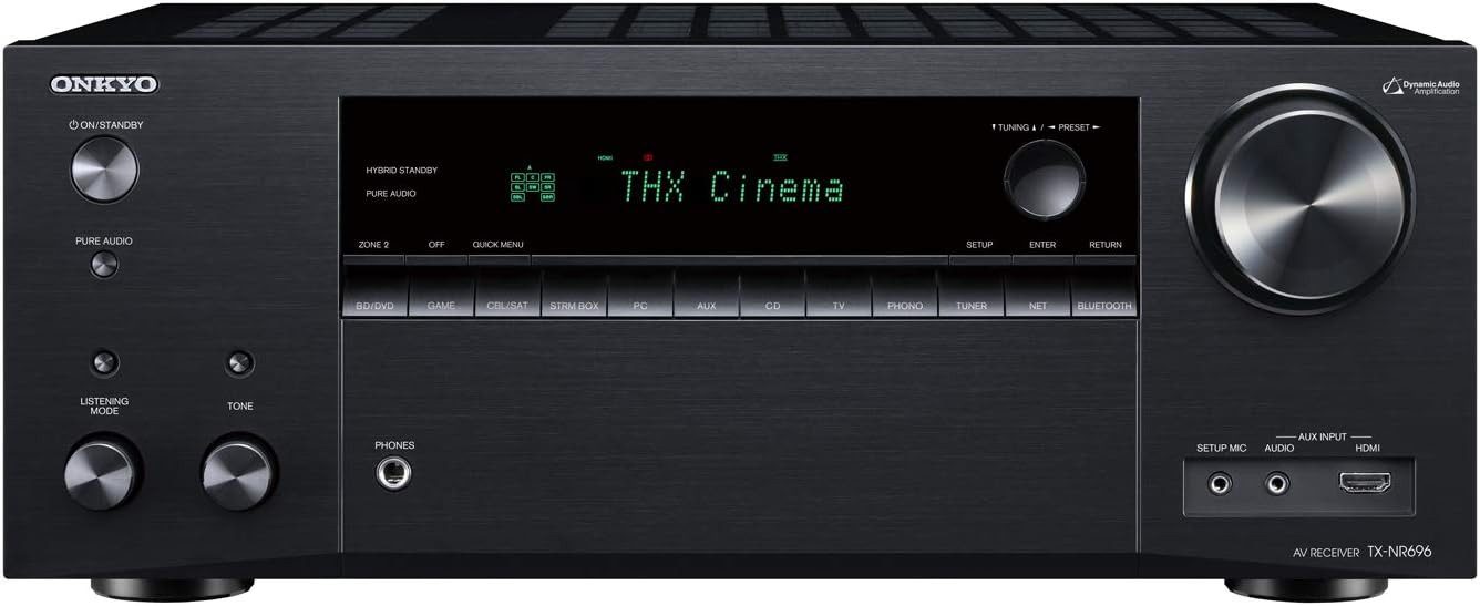 Onkyo TX-NR696 7.2 Kanal AV Receiver schwarz AV-Receiver