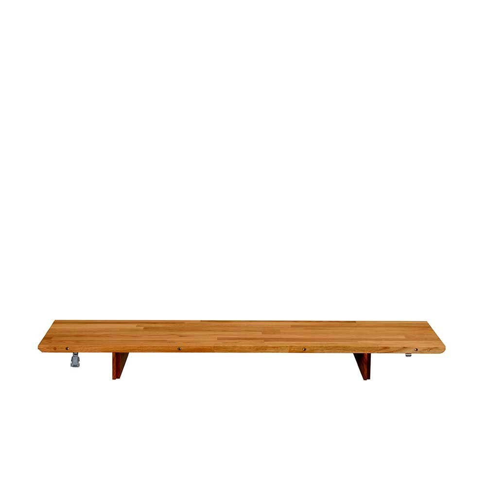 Esstisch aus Massivholz, ausziehbar Tischplatte, Alliya, ovaler mit Pharao24
