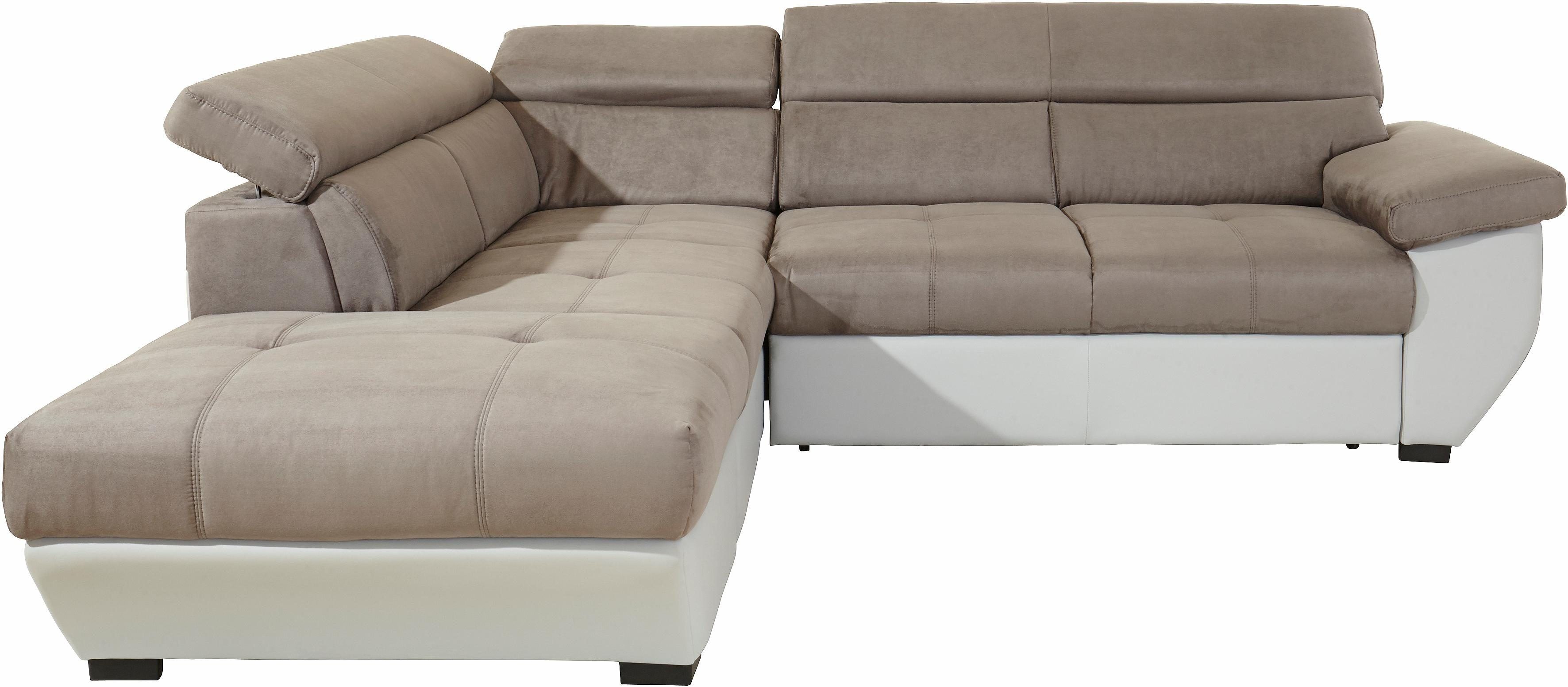 COTTA Ecksofa Speedway L-Form, mit Kopfteilverstellung, günstig online kaufen