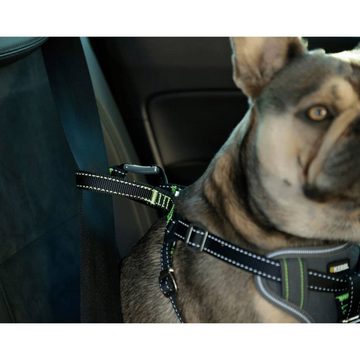 Kerbl Hunde-Halsband Auto-Sicherheitsgeschirr 44-55 cm Schwarz, Nylon