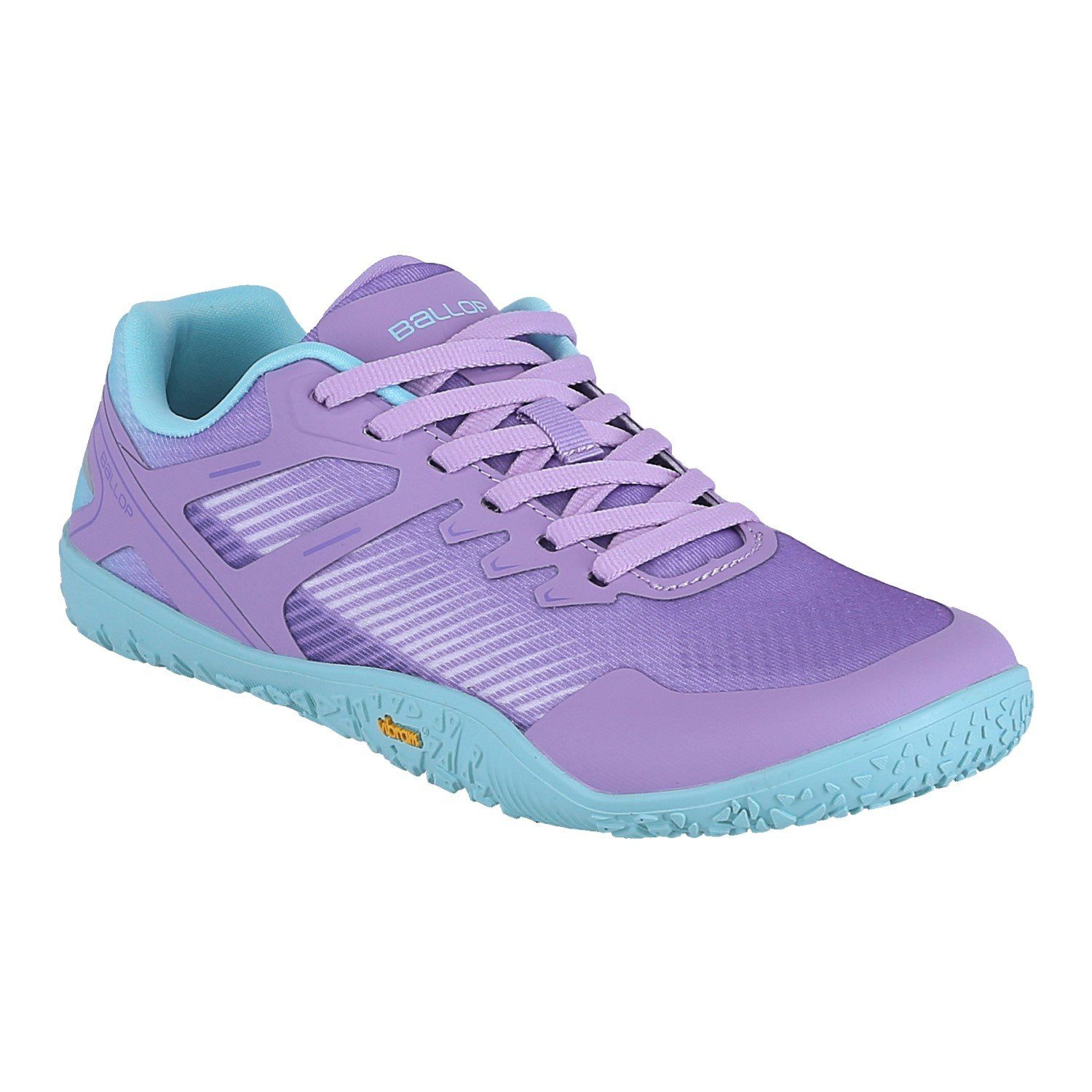 Ballop Barfussschuhe Barefoot Vibram Escur violett/mintgrün Sneaker