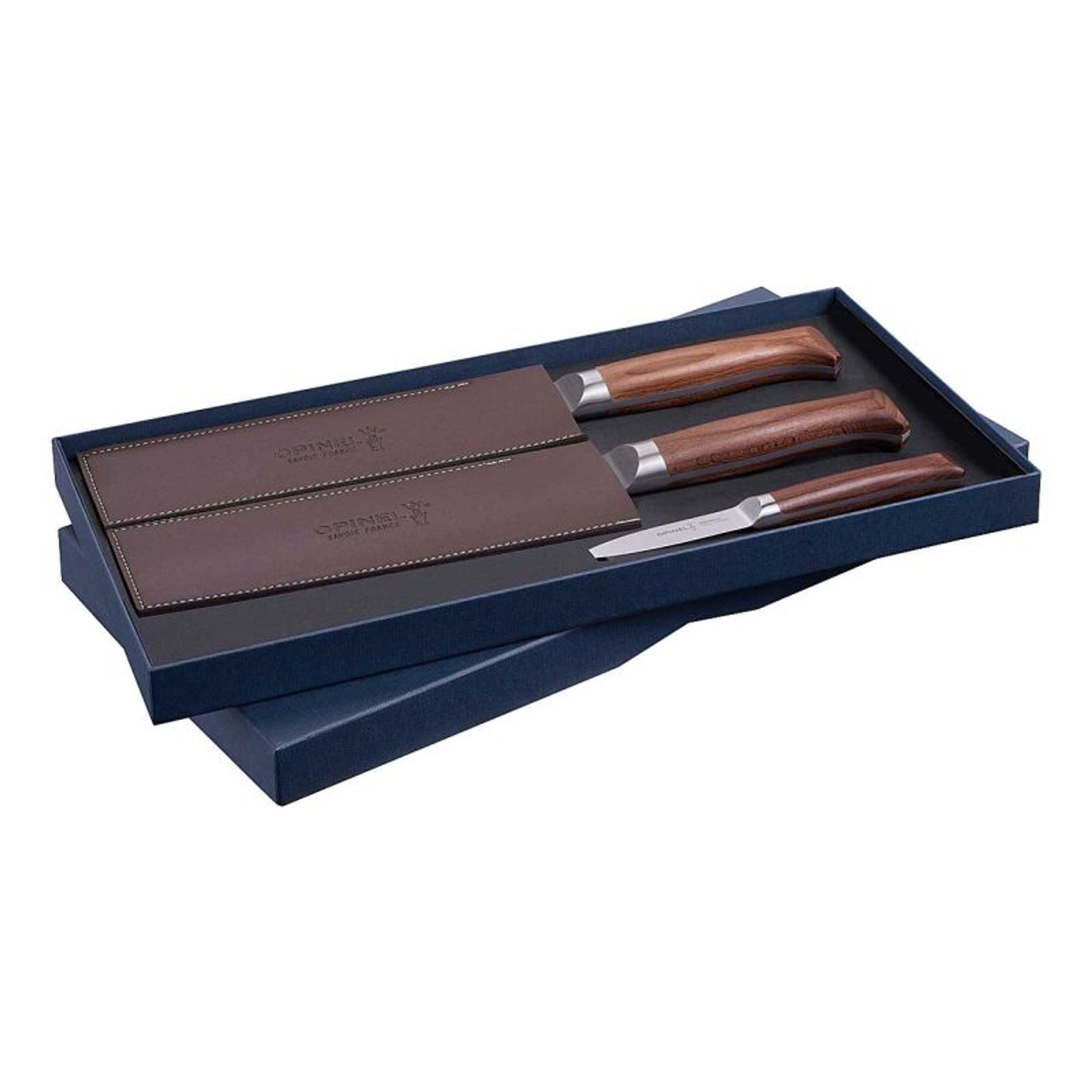 Opinel Kochmesser Opinel Les Forgés 1890 TRIO Küchenmesser-Set