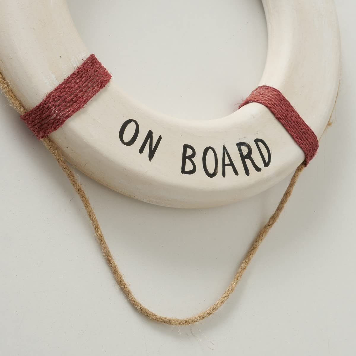 Meinposten Wanddekoobjekt Wandbild Rettungsring Maritim rot günstig online kaufen