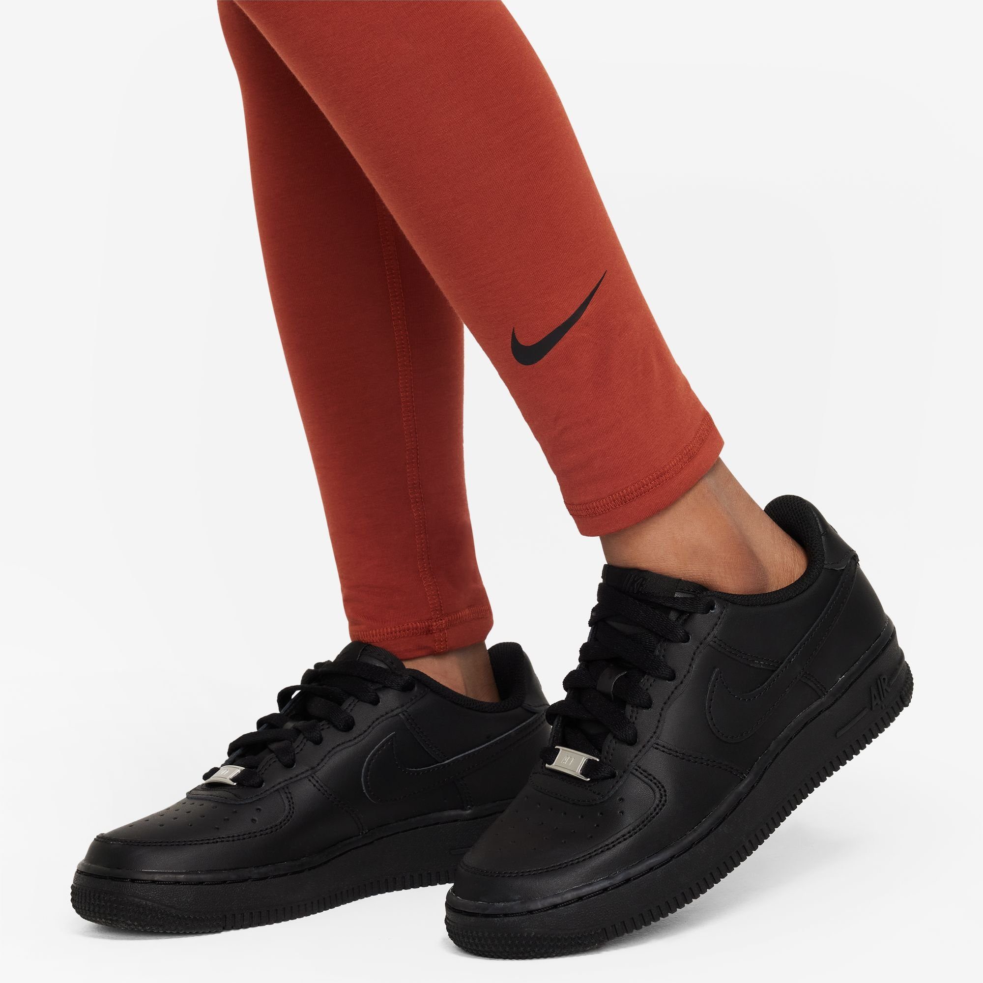 Kinder GREY FAV - LGGNG SW G ORANGE/DK RUGGED Leggings Nike NSW HW SMOKE für Sportswear