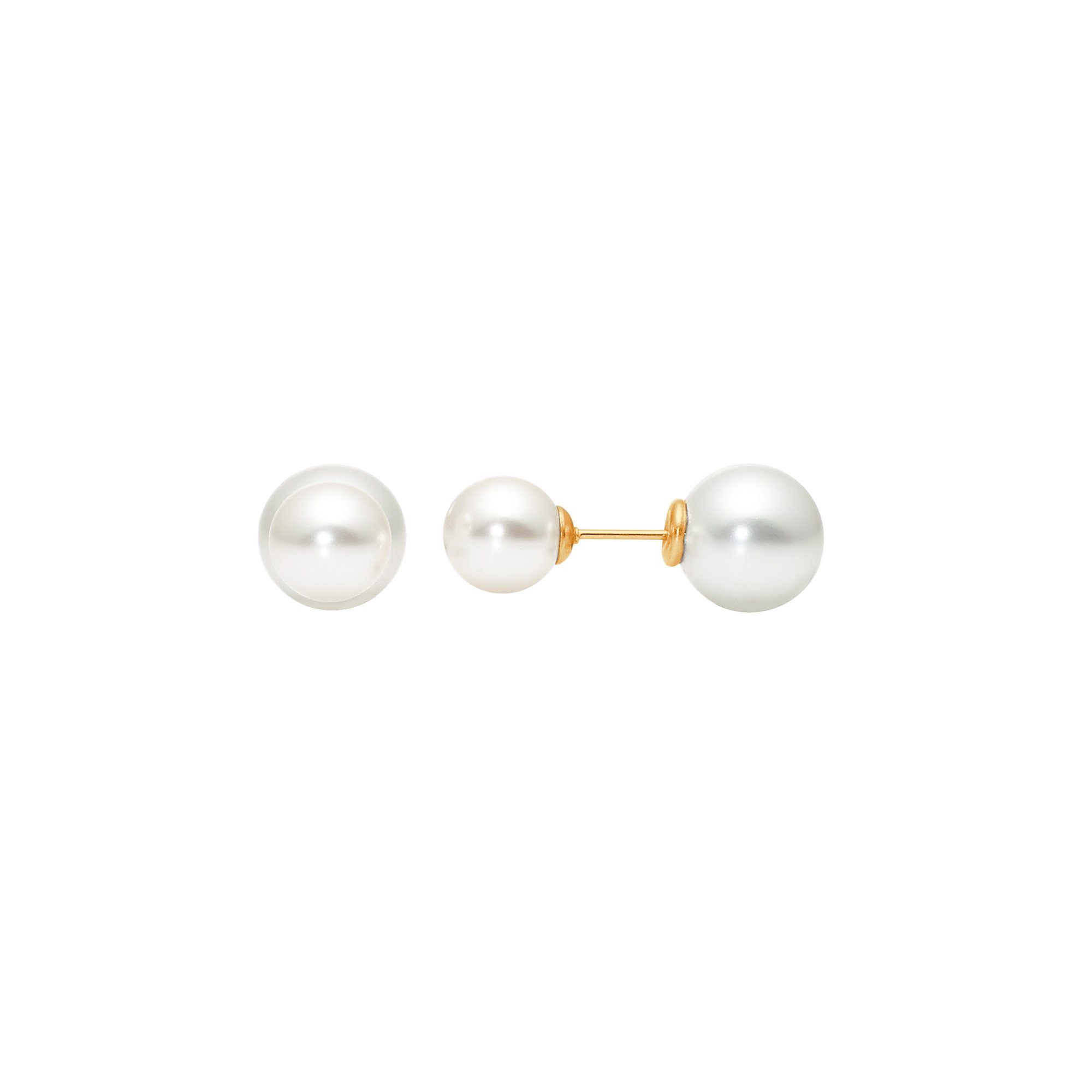 Ohrstecker Heideman Paar mit goldfarben Perle (Ohrringe, inkl. double Geschenkverpackung),
