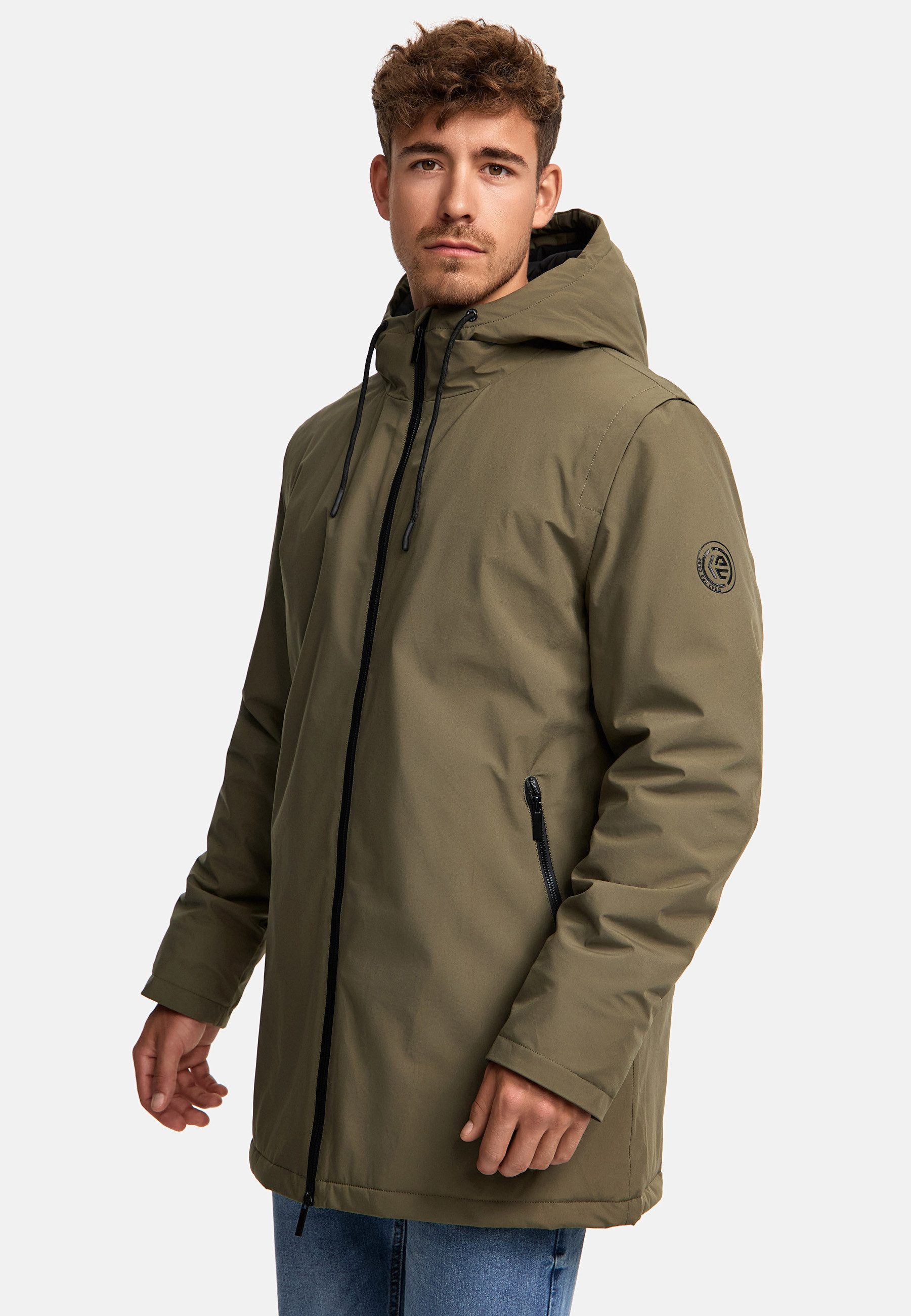 Indicode Parka Herren INEmilio Herrenparka Herrenjacke