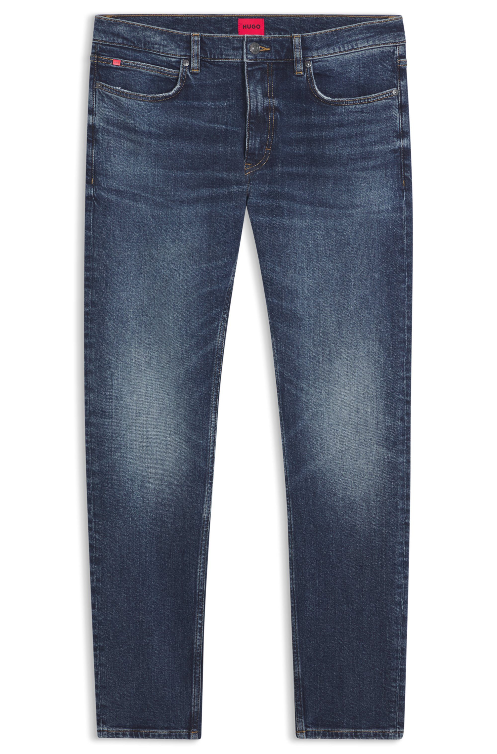 HUGO Slim-fit-Jeans HUGO 734 aus Stretch-Denim, extra schmal – Bild 5 von 5