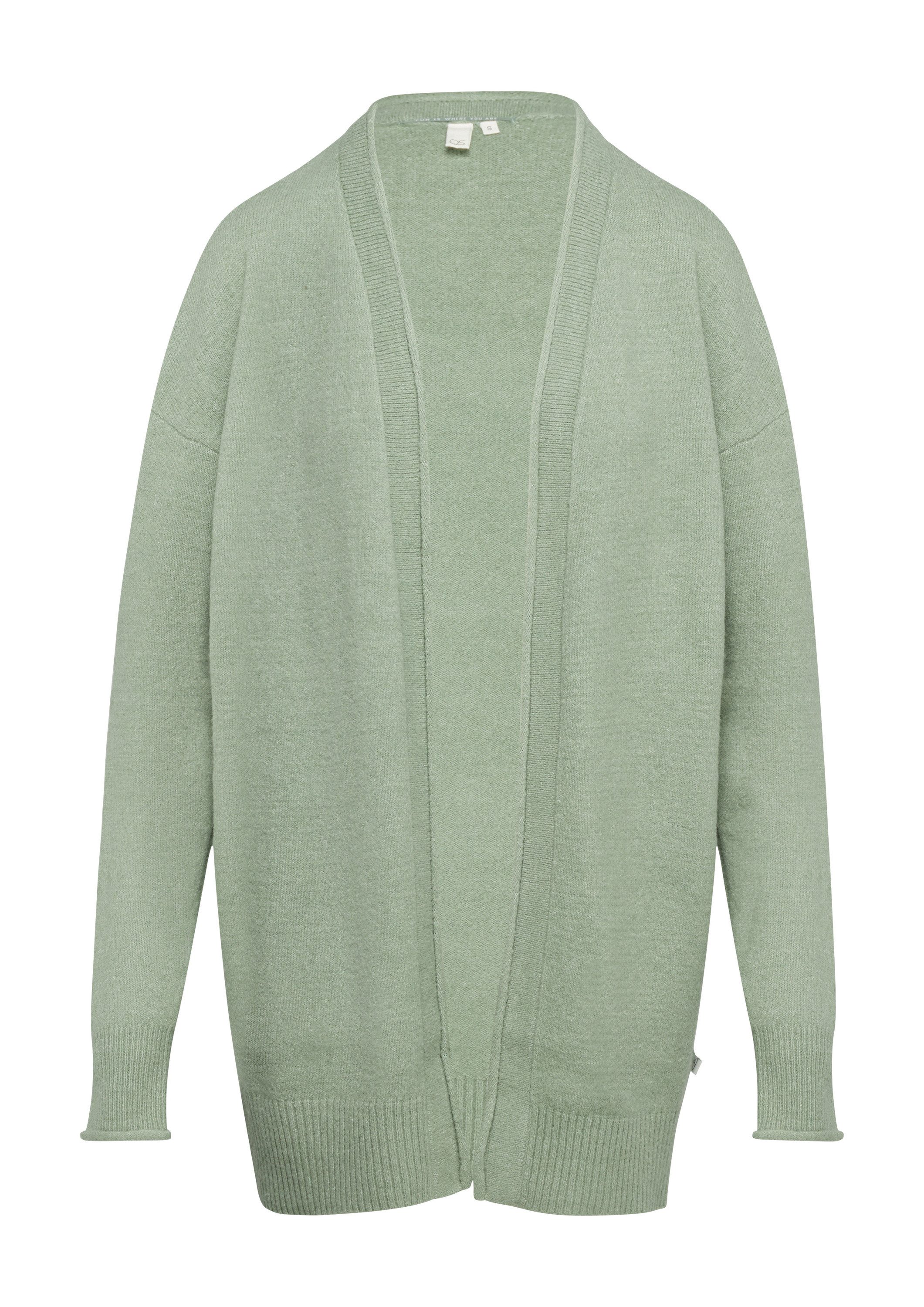 QS Cardigan Strickjacke Weiche Strickjacke mit günstig online kaufen