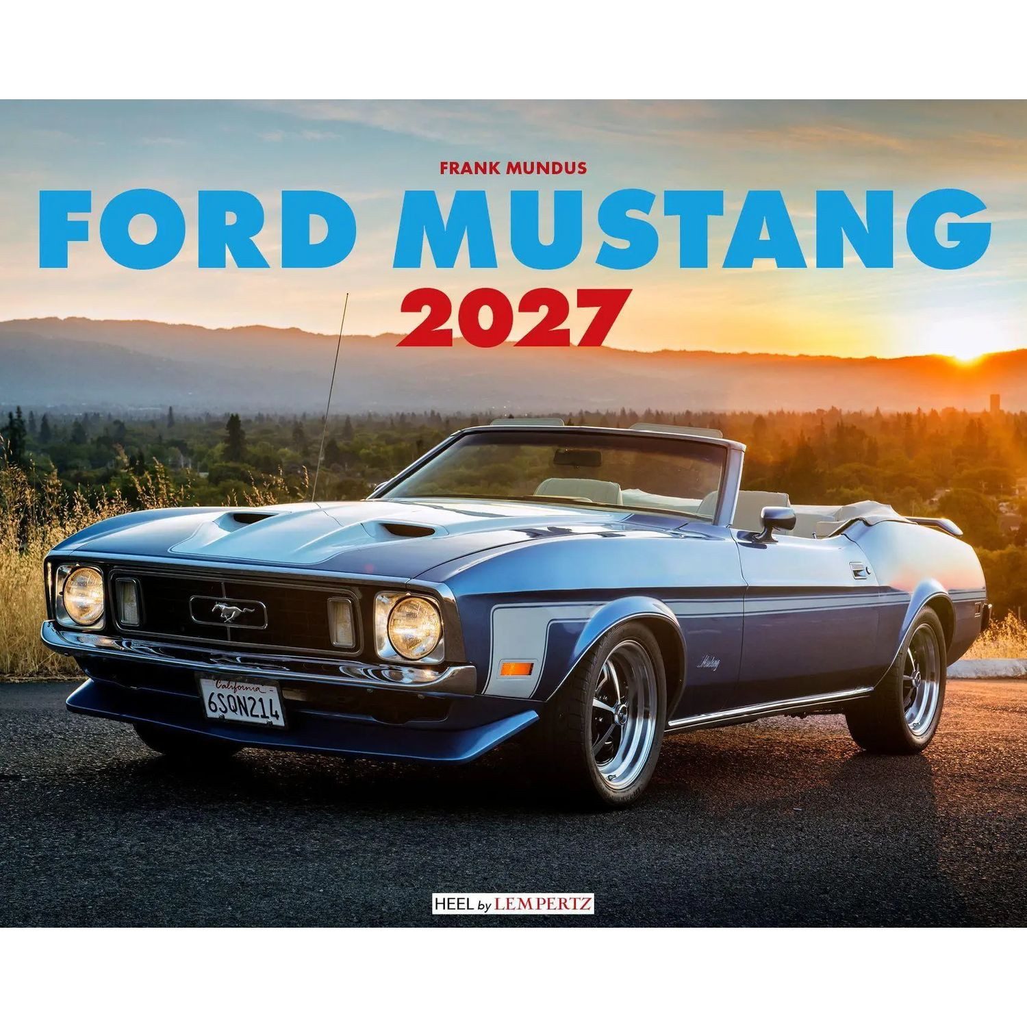 Edition Lempertz Wandkalender Ford Mustang Kalender 2027