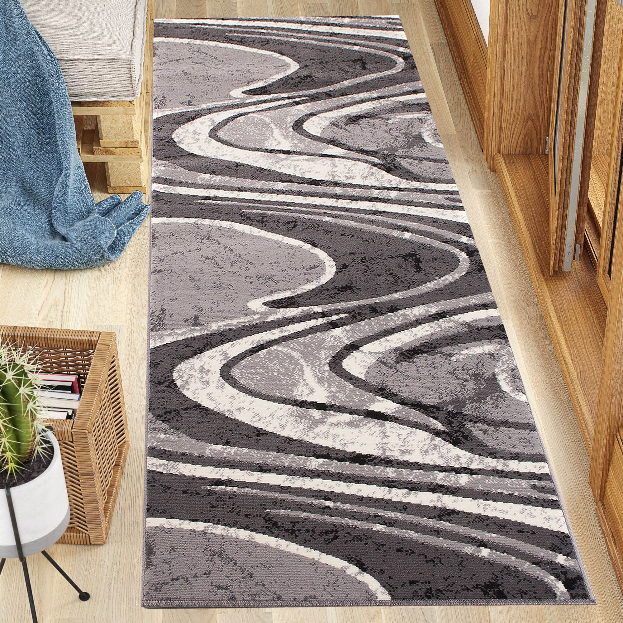 Mazovia Läufer Läufer Flurläufer Modern für günstig online kaufen