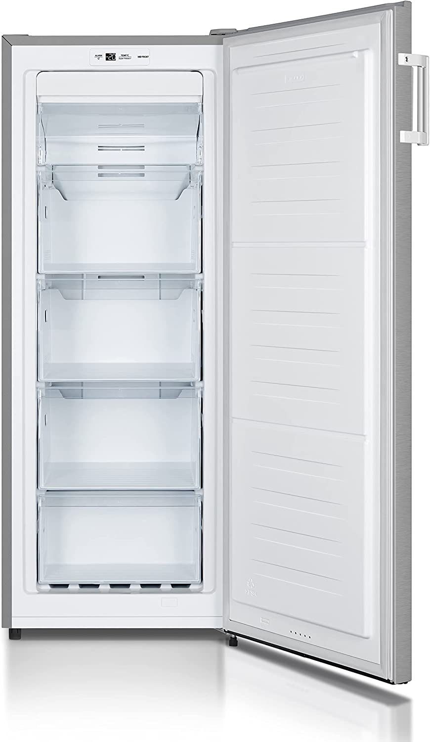 Heinrich´s Gefrierschrank Freezer, No-Frost Schutz HGS 3092 SI, 144 cm hoch, 55 cm breit, Tiefkühlschrank