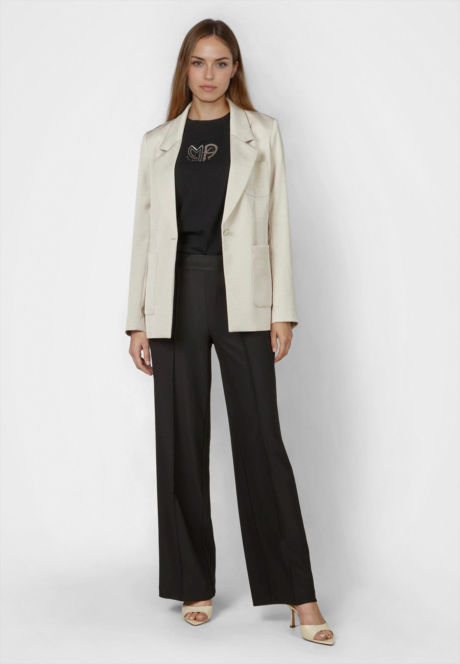 MARC AUREL Longblazer mit Seitenstreifen